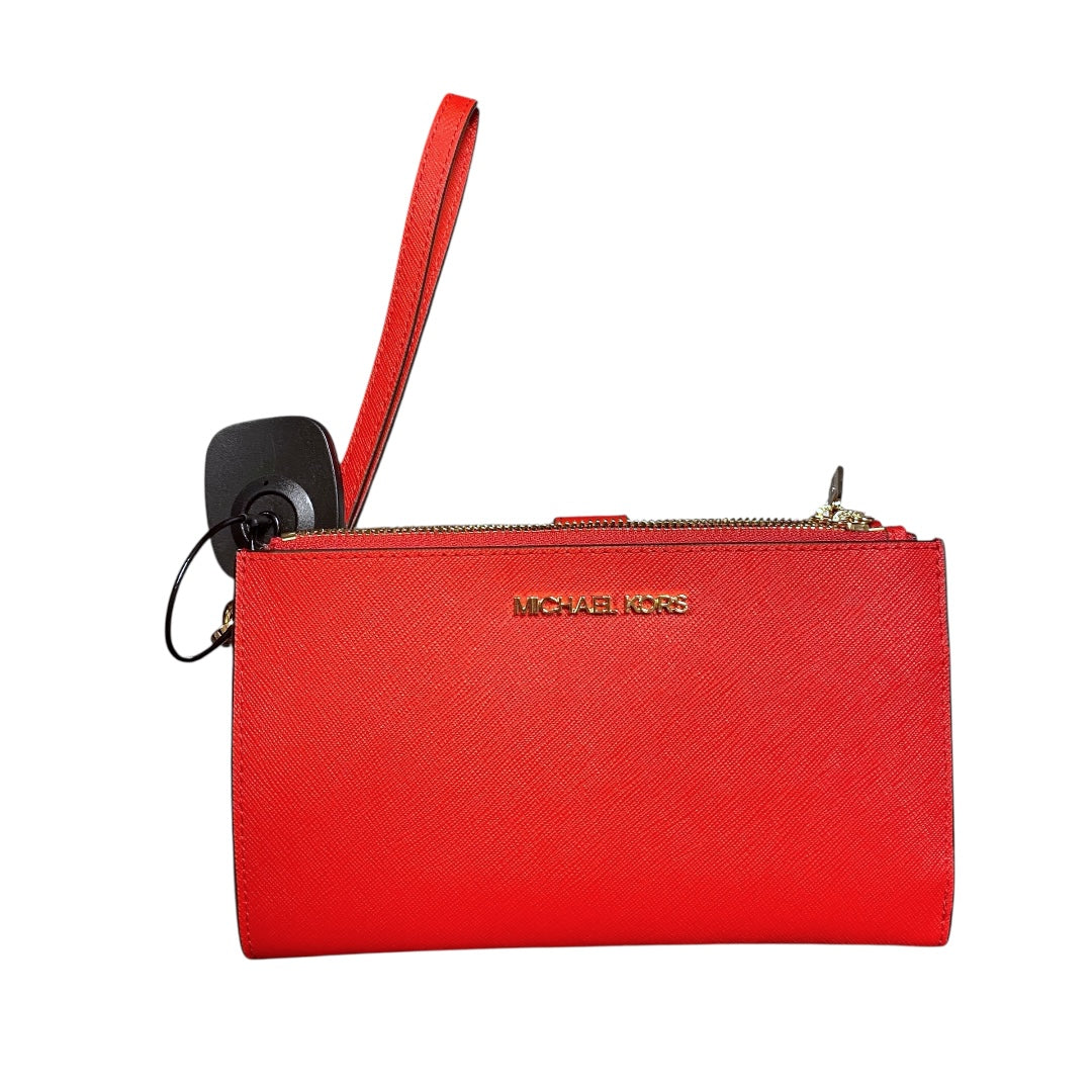 Wallet Designer By Michael Kors In Red, Size:Medium