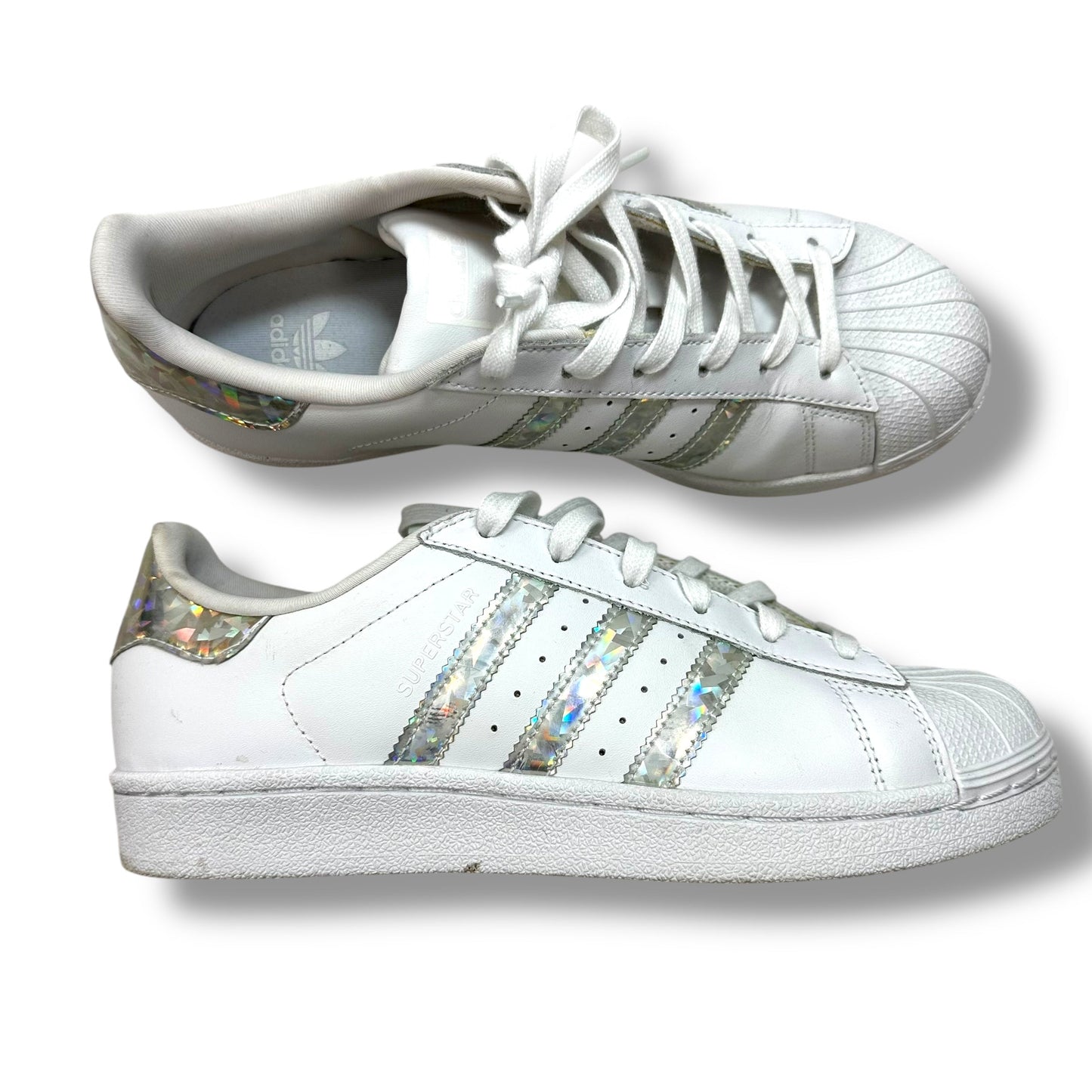 Shoes Sneakers By Adidas In White, Size: 5.5