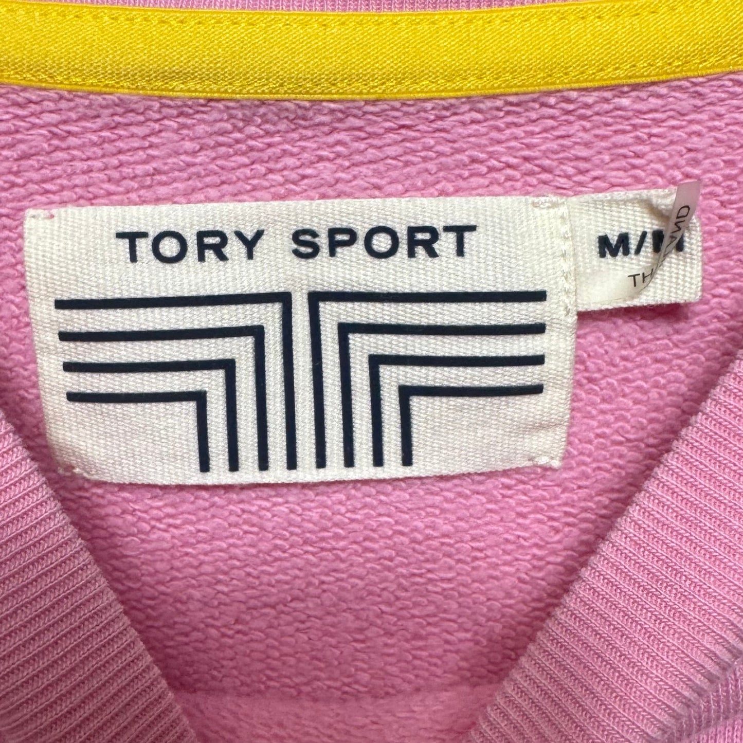 Little Grumps Sweatshirt Designer By Tory Sport by Tory Burch In Pink, Size: M