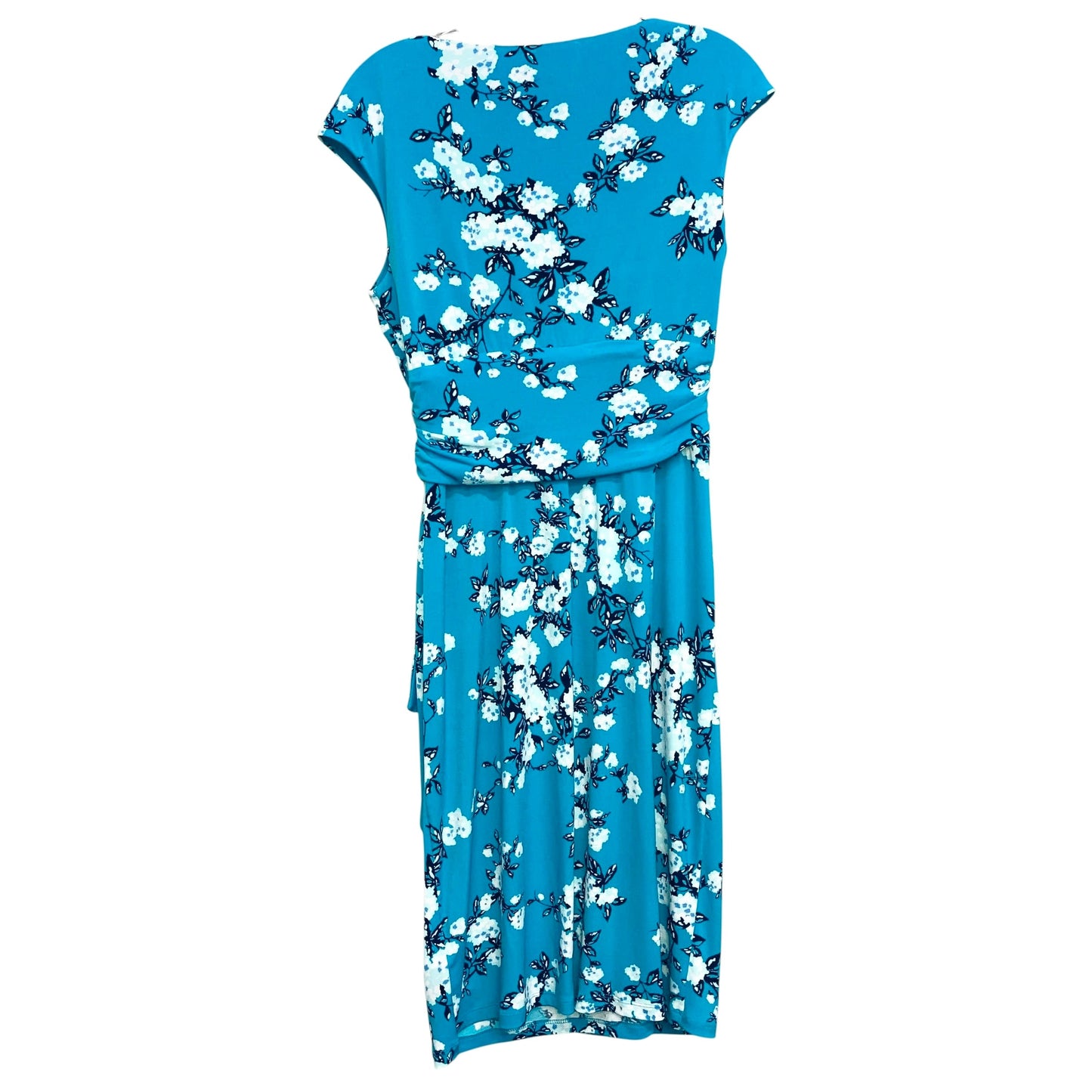 Dress Work By Chaps In Blue, Size:M