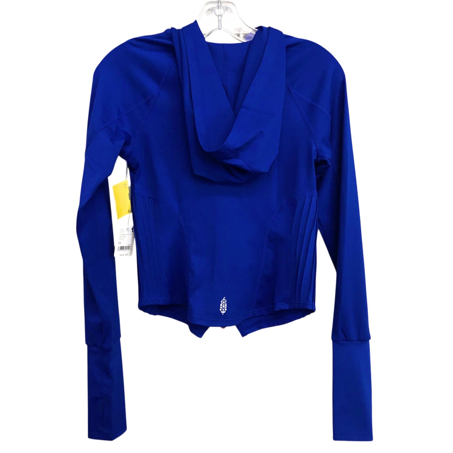 Athletic Jacket By Free People In Blue, Size:Xs