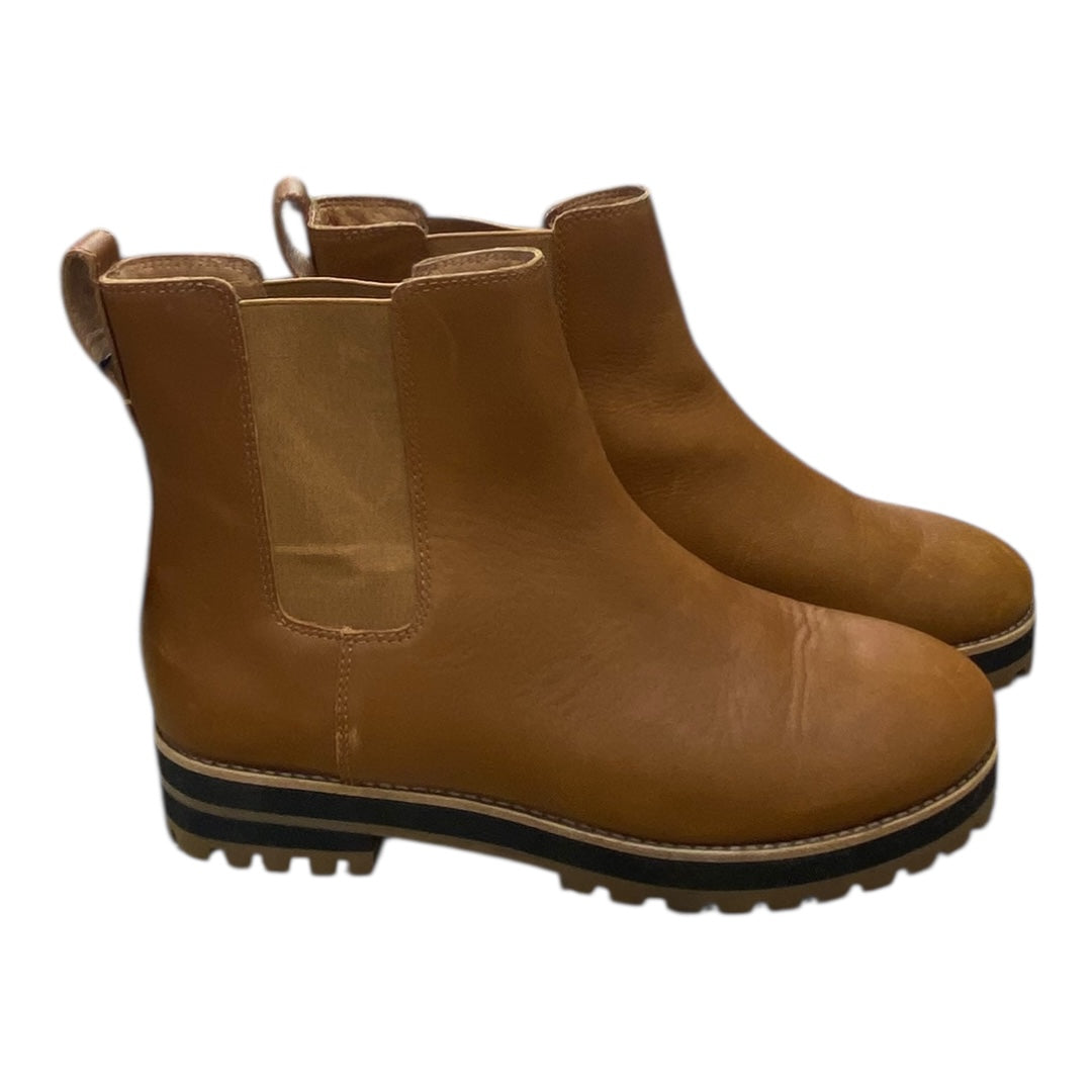 Boots Ankle Flats By Madewell In Brown, Size:9