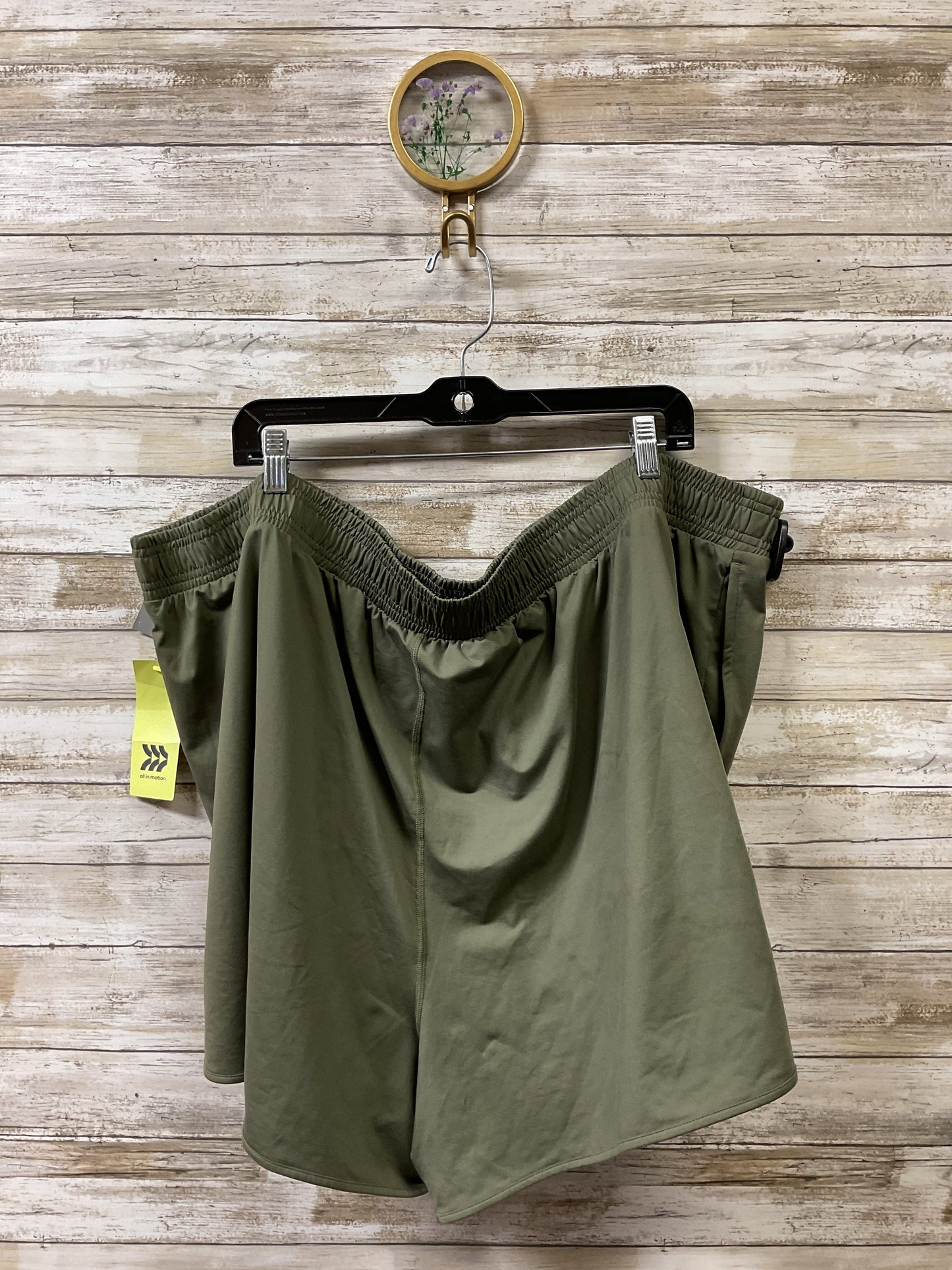 Athletic Shorts By All In Motion In Green, Size:4X