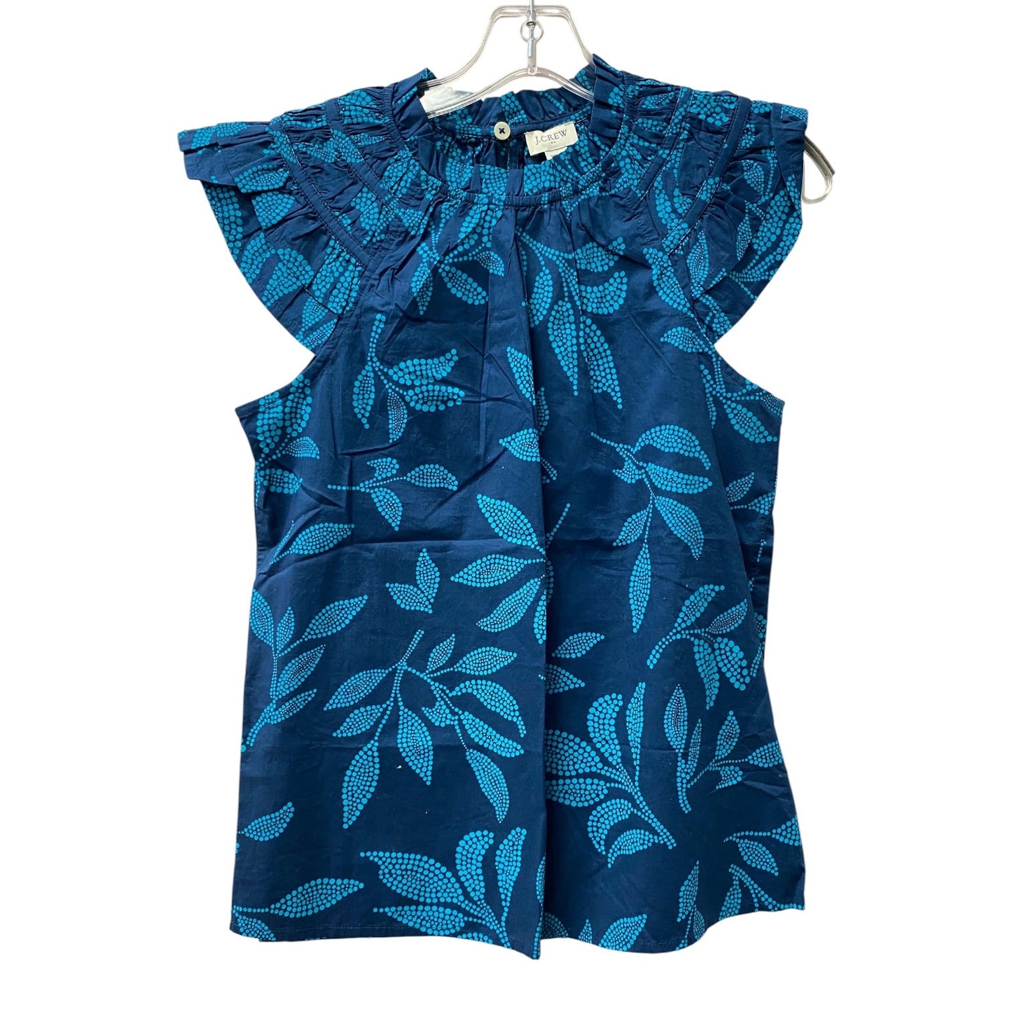Top Ss By J. Crew In Blue, Size:Xxs