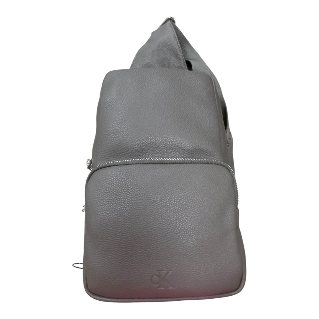 Backpack By Calvin Klein In Taupe, Size:Medium