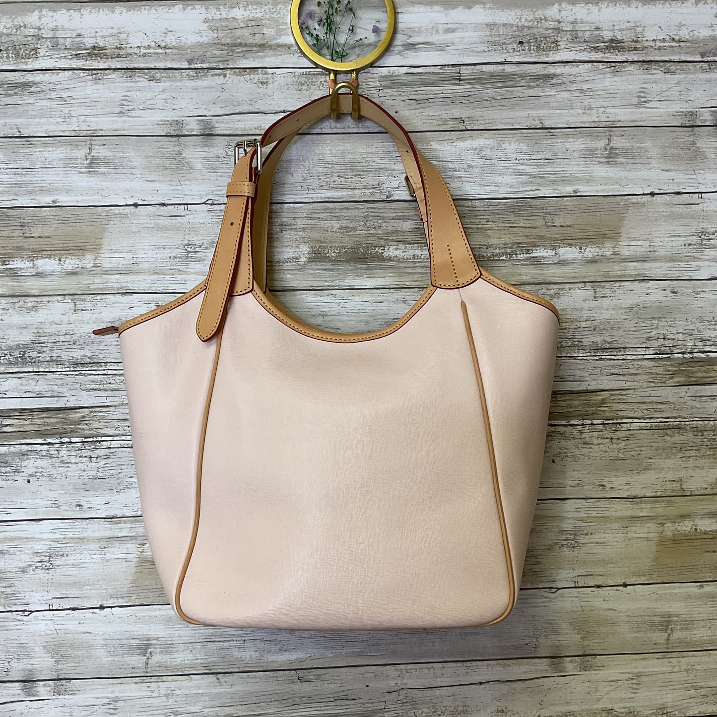 Handbag Designer By Dooney And Bourke In Pink, Size:Large