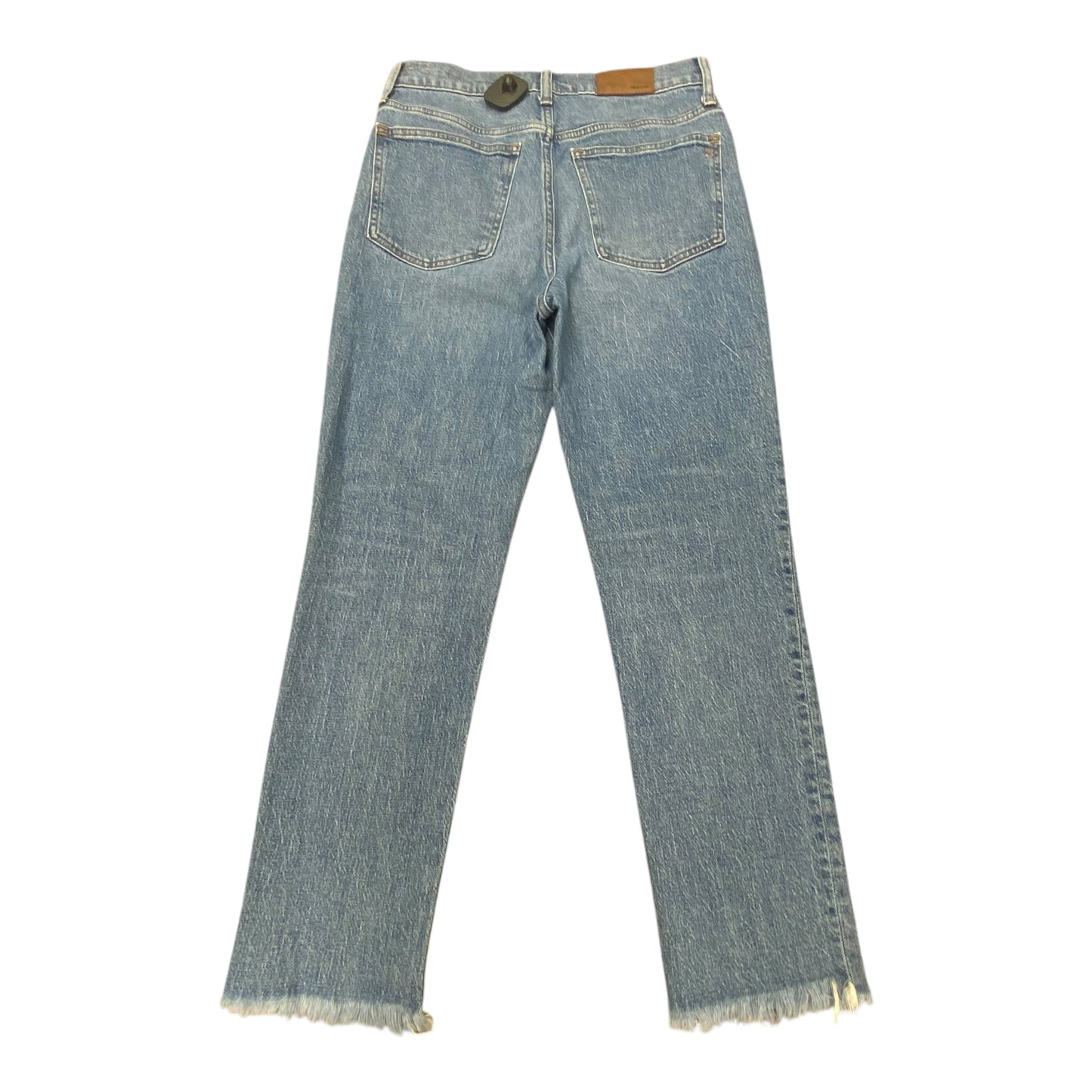 Jeans Straight By Madewell In Blue Denim, Size:6