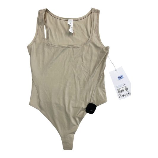 Athletic Tank Top By Lululemon In Tan, Size:S