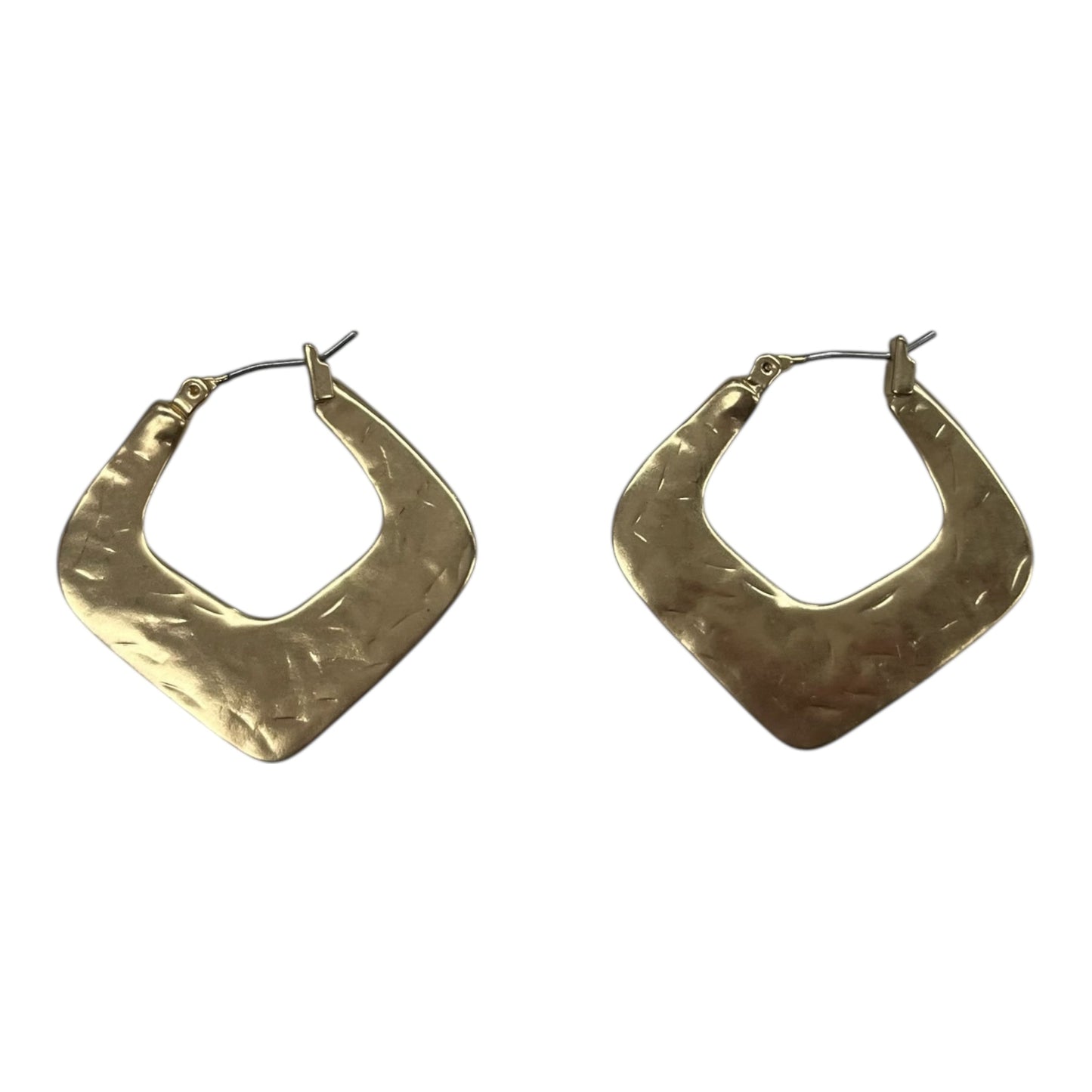 Earrings Hoop By Clothes Mentor In Gold