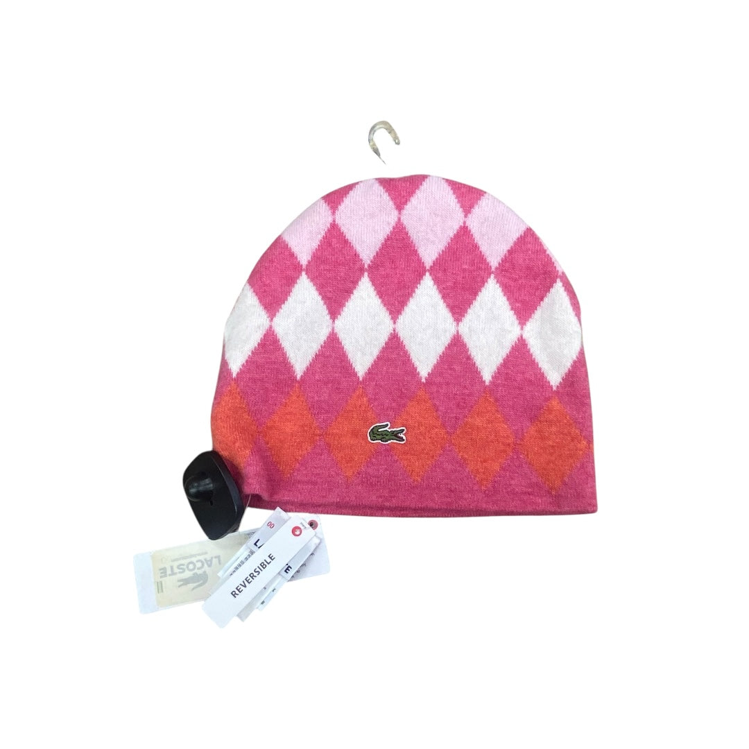 Hat Beanie By Lacoste In Pink