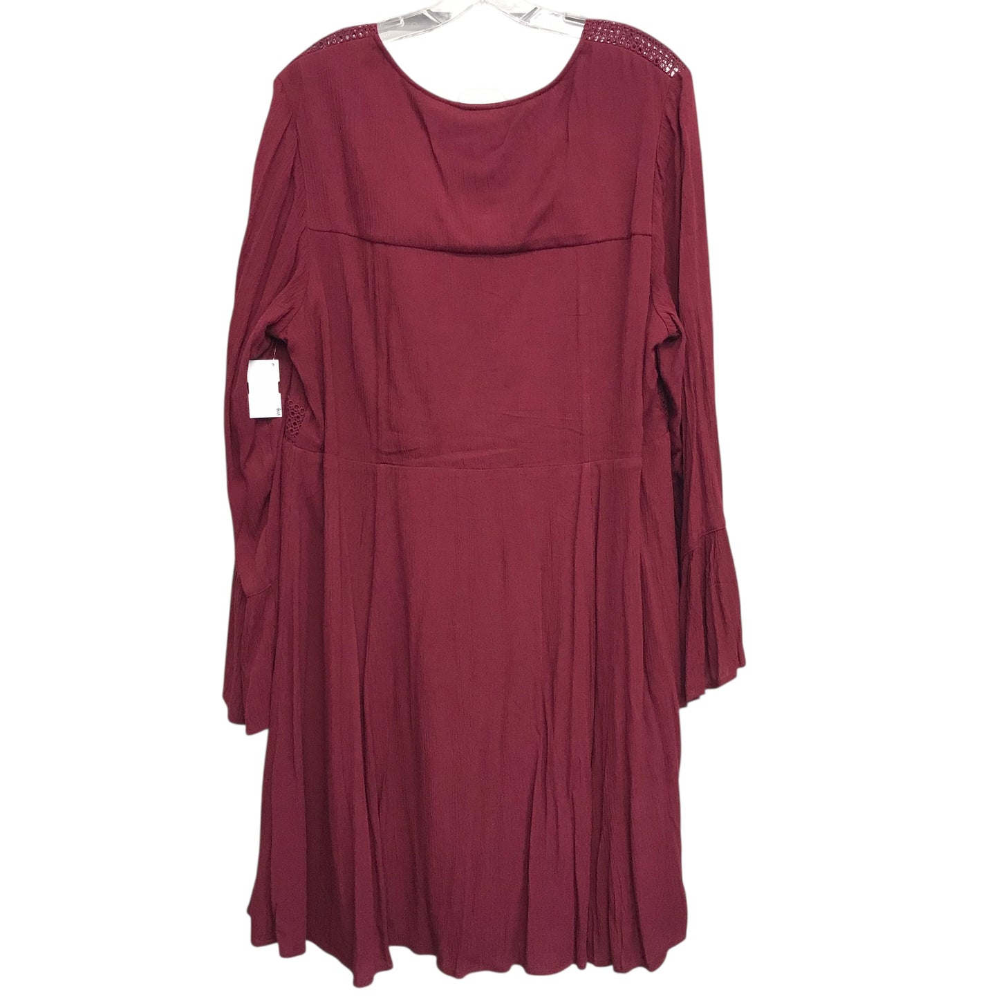Dress Casual Short By Torrid In Maroon, Size:2X