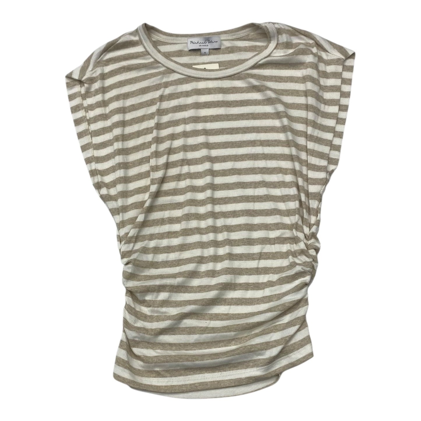 Top Sleeveless By Michael Stars In Striped Pattern, Size:S