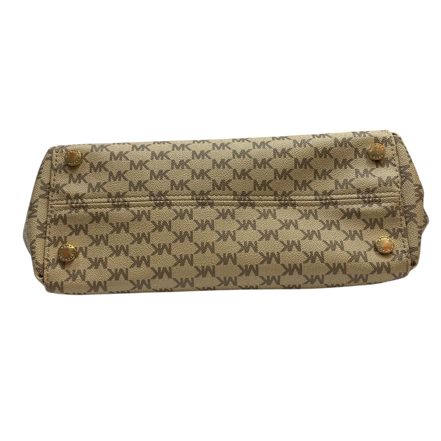 Handbag Designer By Michael Kors In Tan, Size:Large