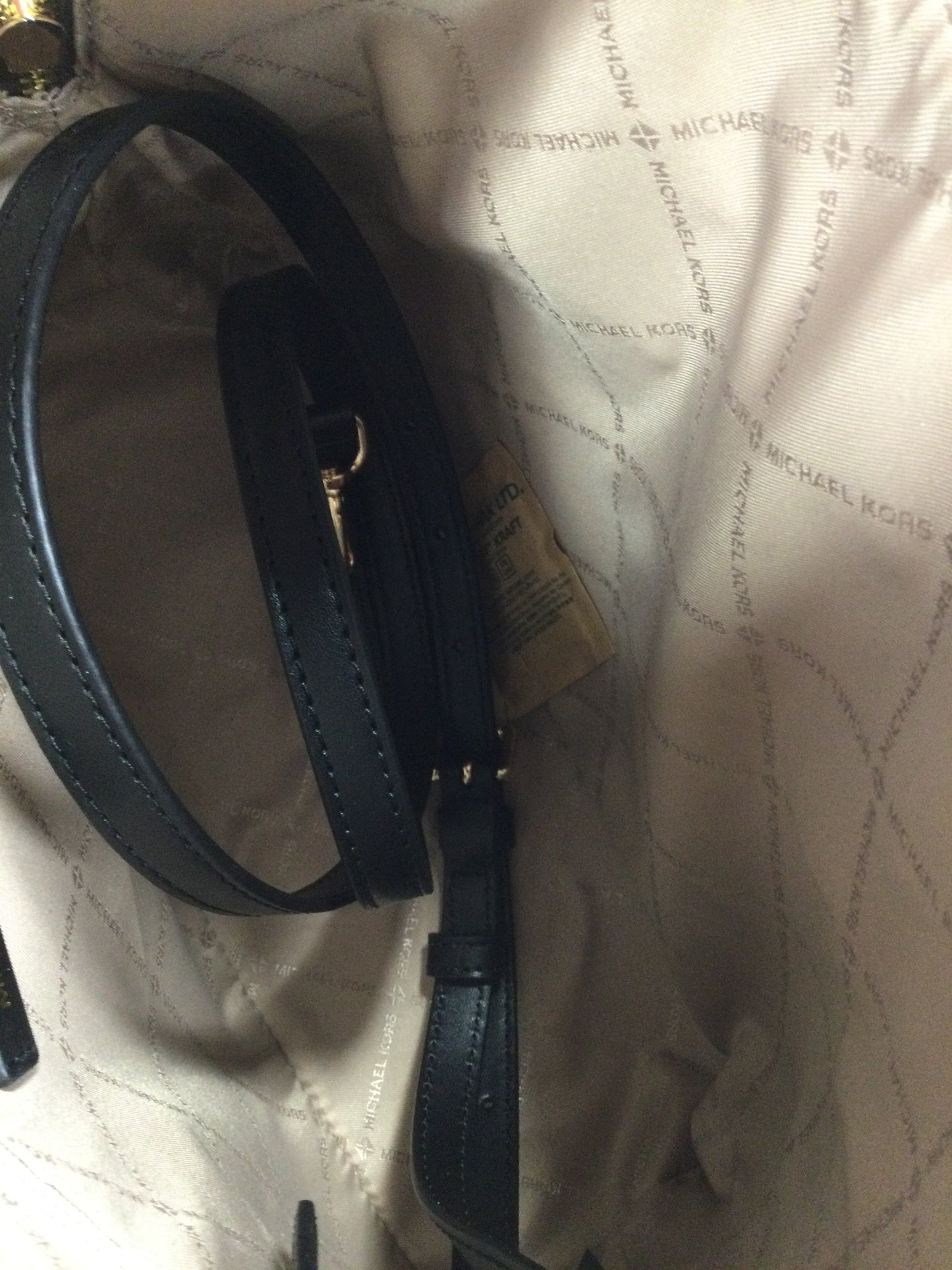 Handbag Designer By Michael Kors In Brown, Size:Large