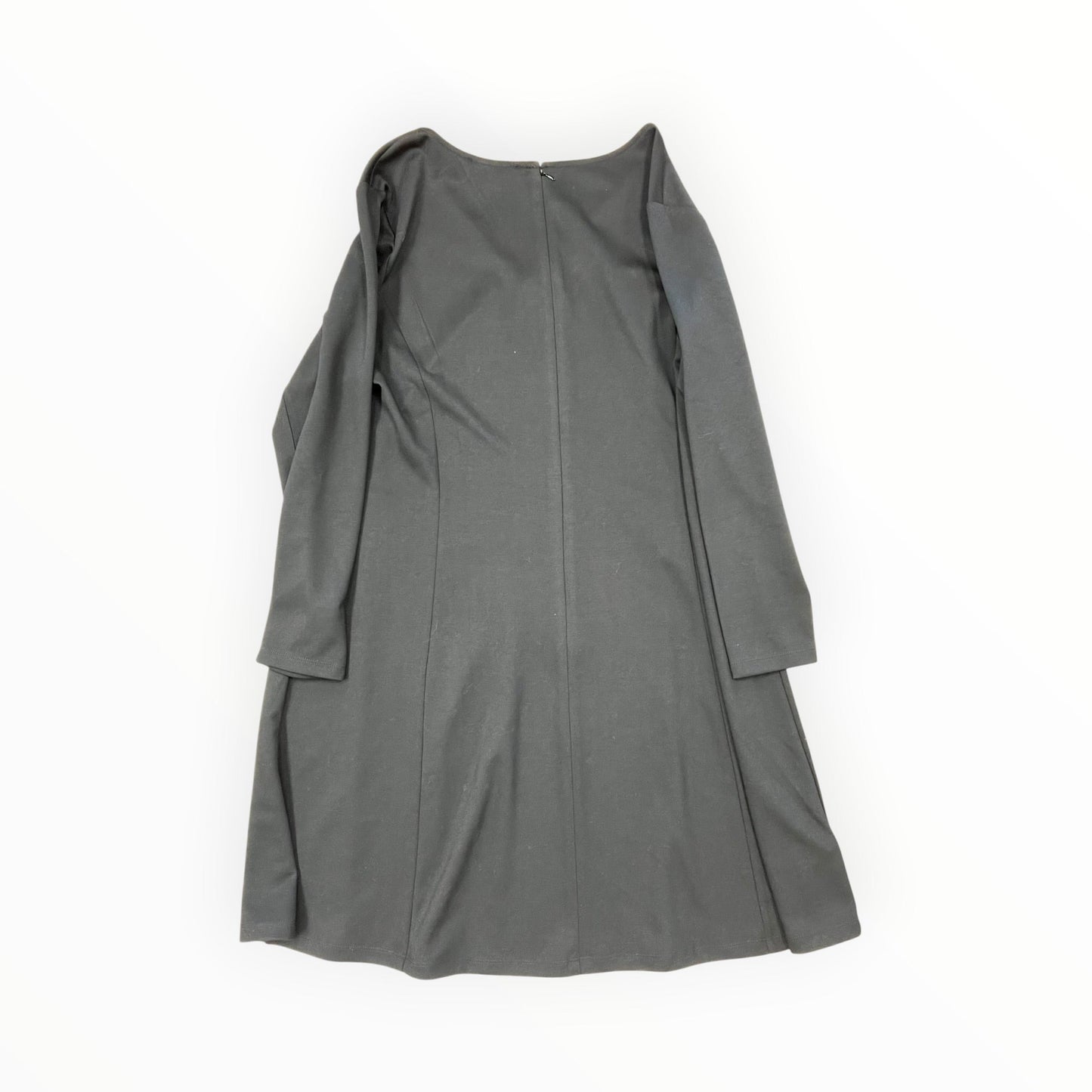 Dress Casual Midi By Loft In Black, Size:2X