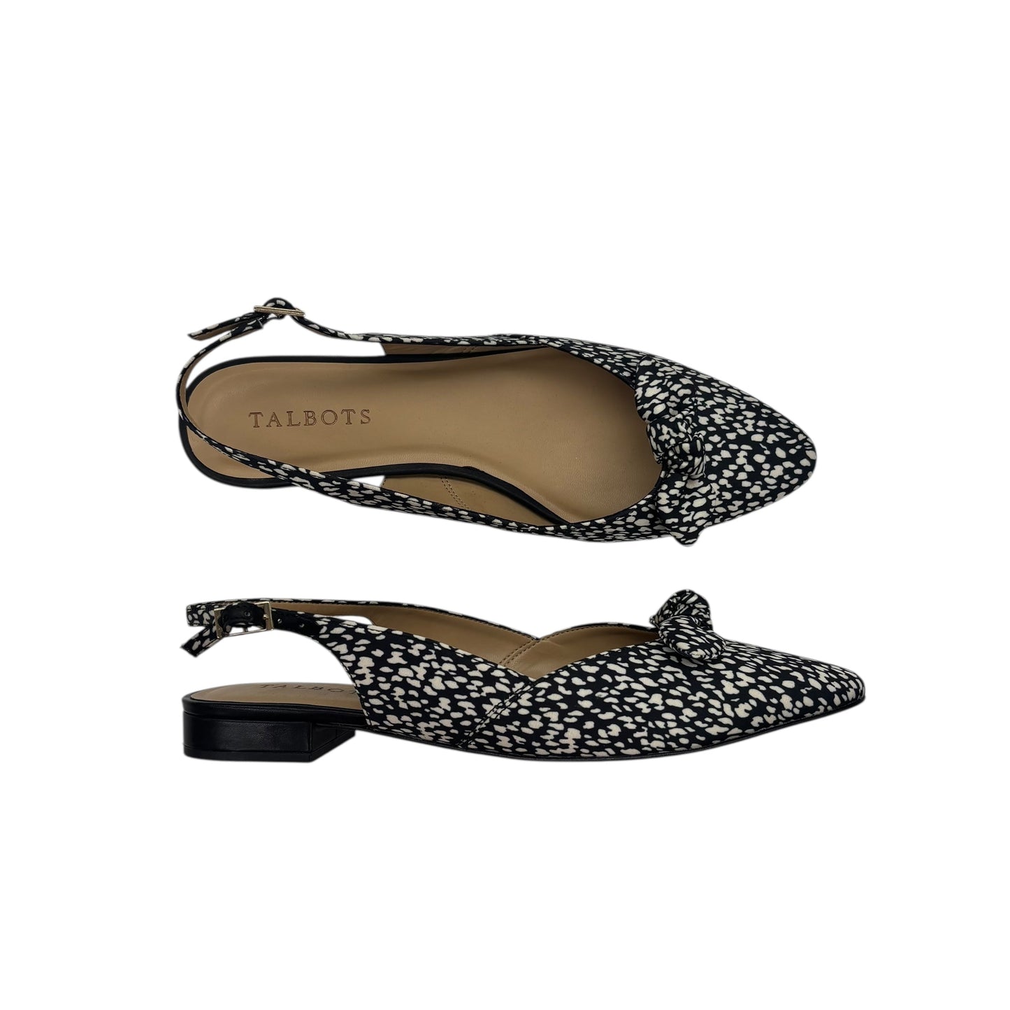 Shoes Flats By Talbots In Polkadot Pattern, Size:9