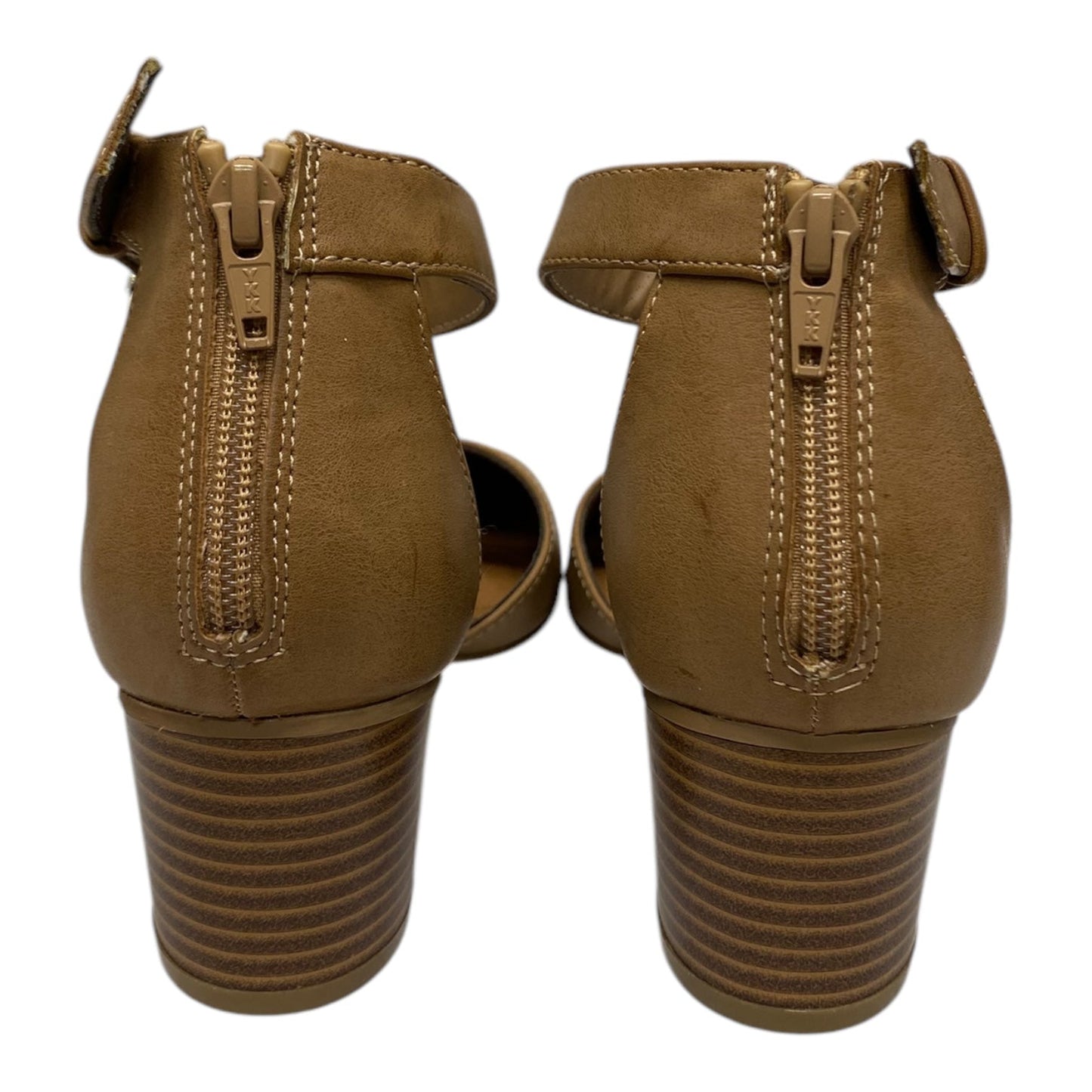 Shoes Heels Block By Style And Company In Cream, Size:7.5