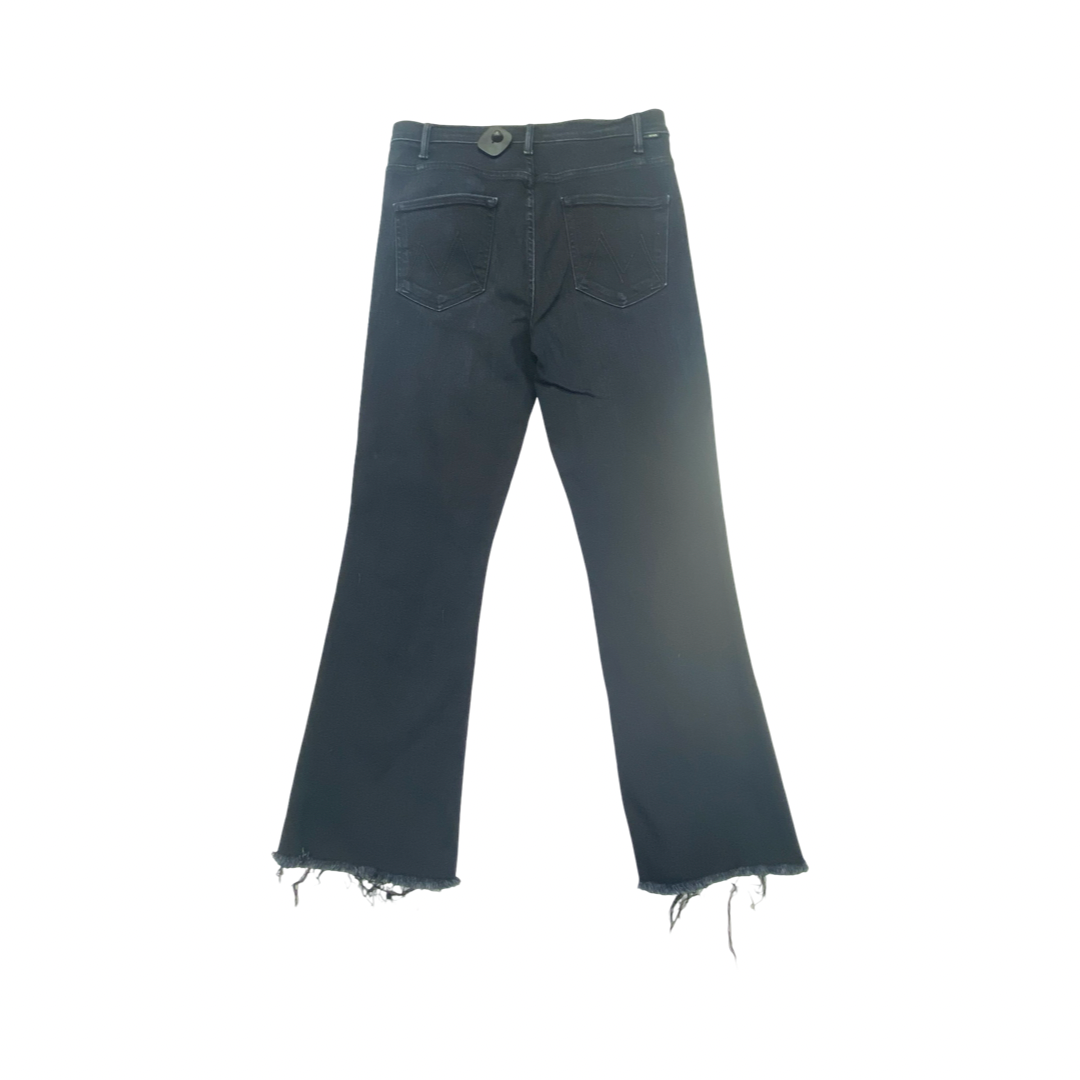 Jeans Boot Cut By Mother In Black, Size:14