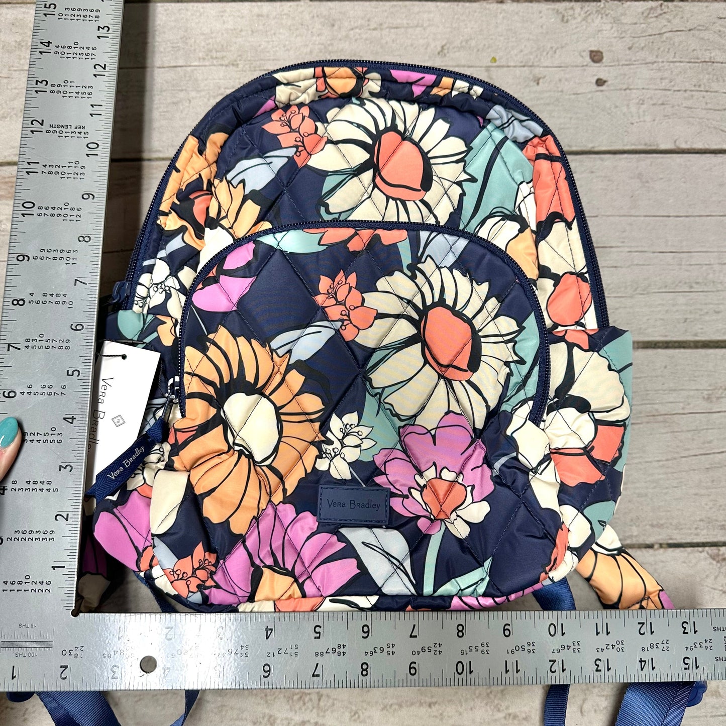 Backpack By Vera Bradley, Size: Medium