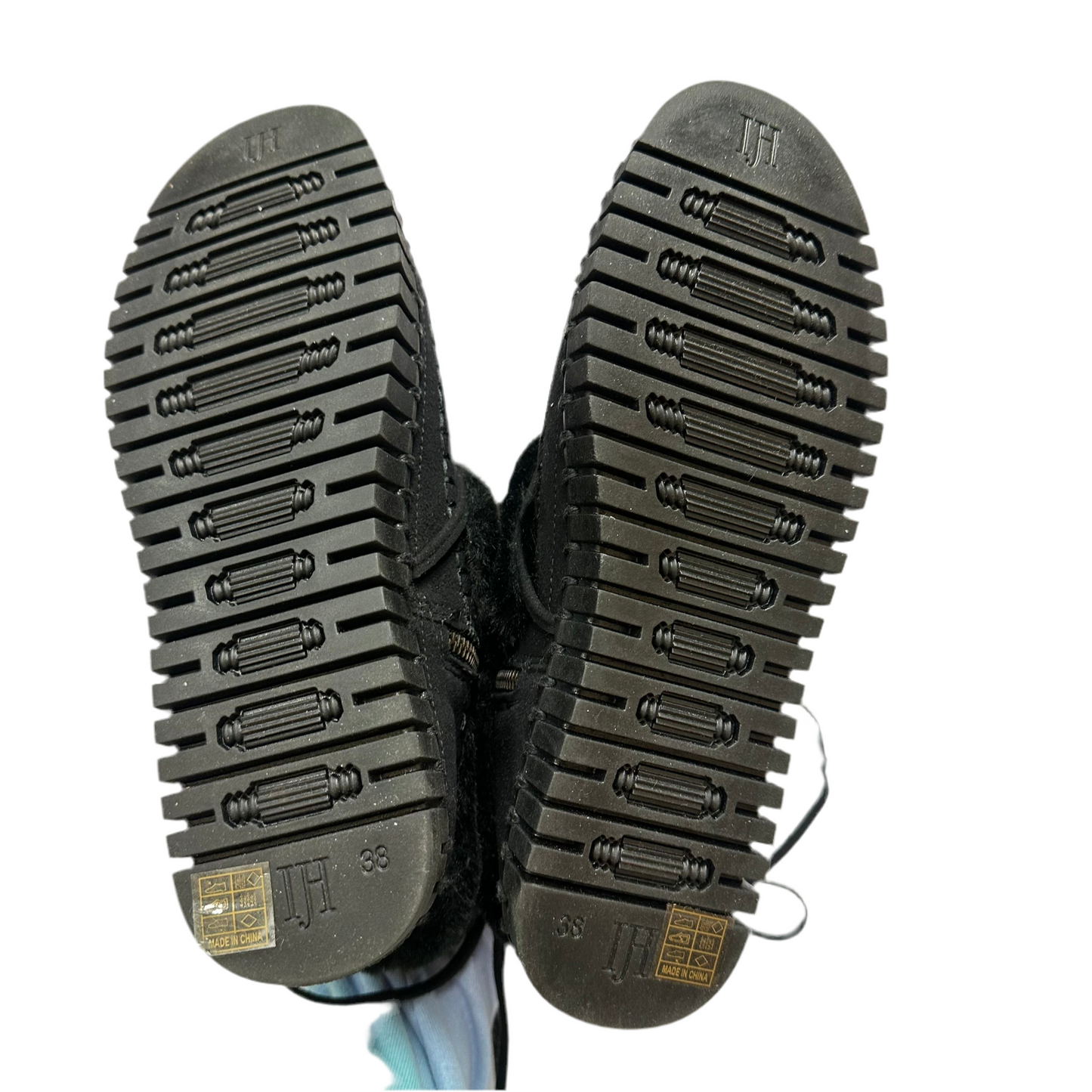 Boots Ankle Flats By Isle Jacobsen In Black, Size: 8