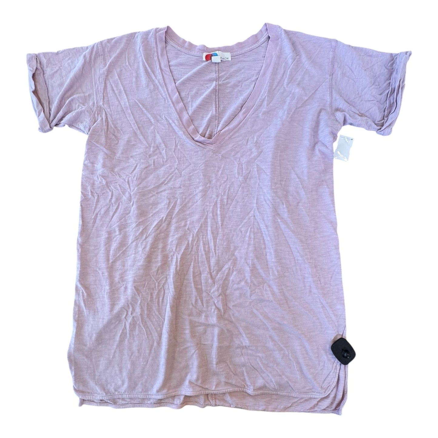 Tunic Ss By Free People In Pink, Size:Xl