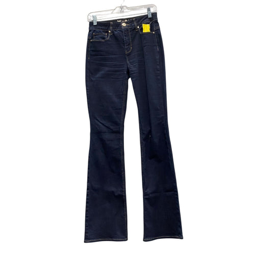 Jeans Flared By White House Black Market In Blue Denim, Size:2