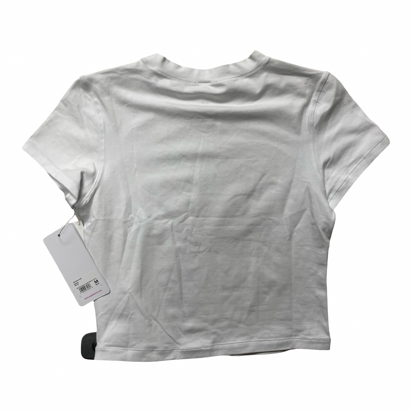 Athletic Top Ss By Yogalicious In White, Size:M