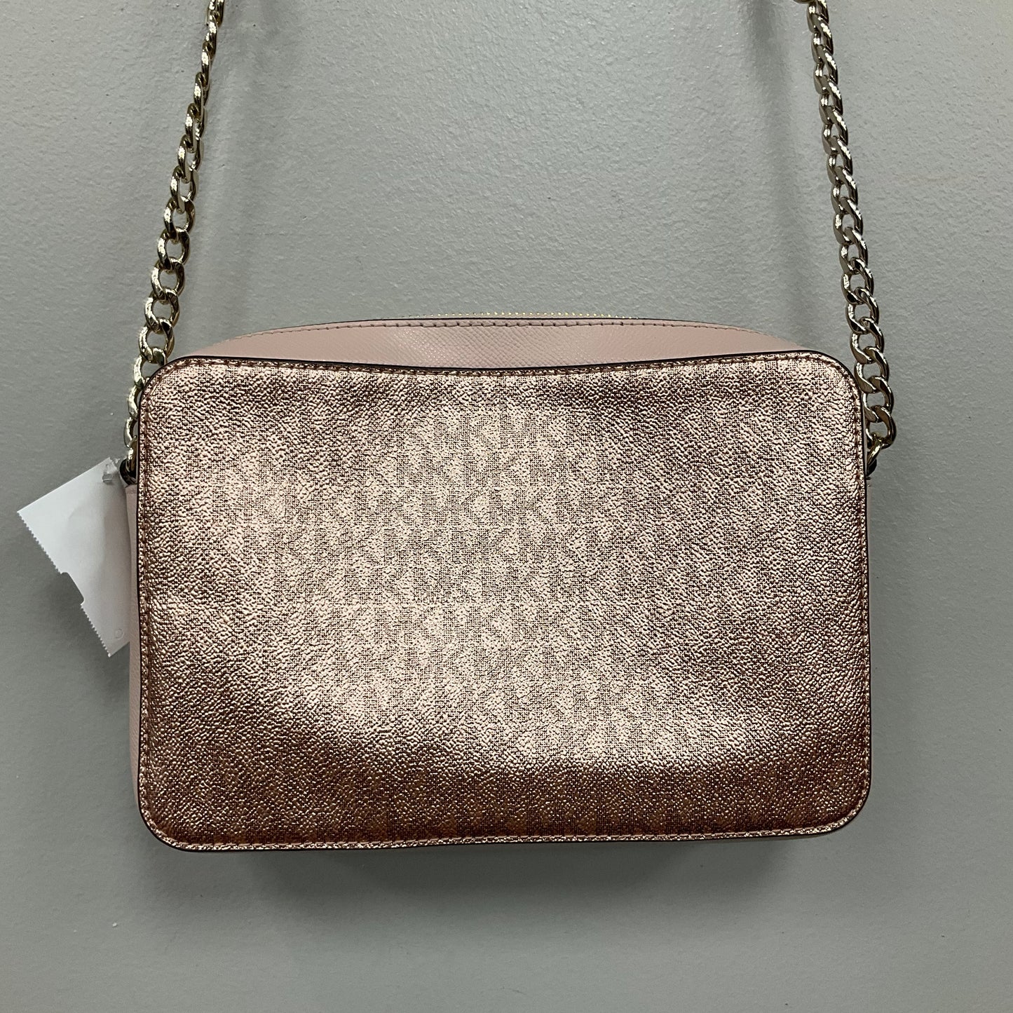 Crossbody Designer By Michael Kors In Rose Gold, Size:Medium