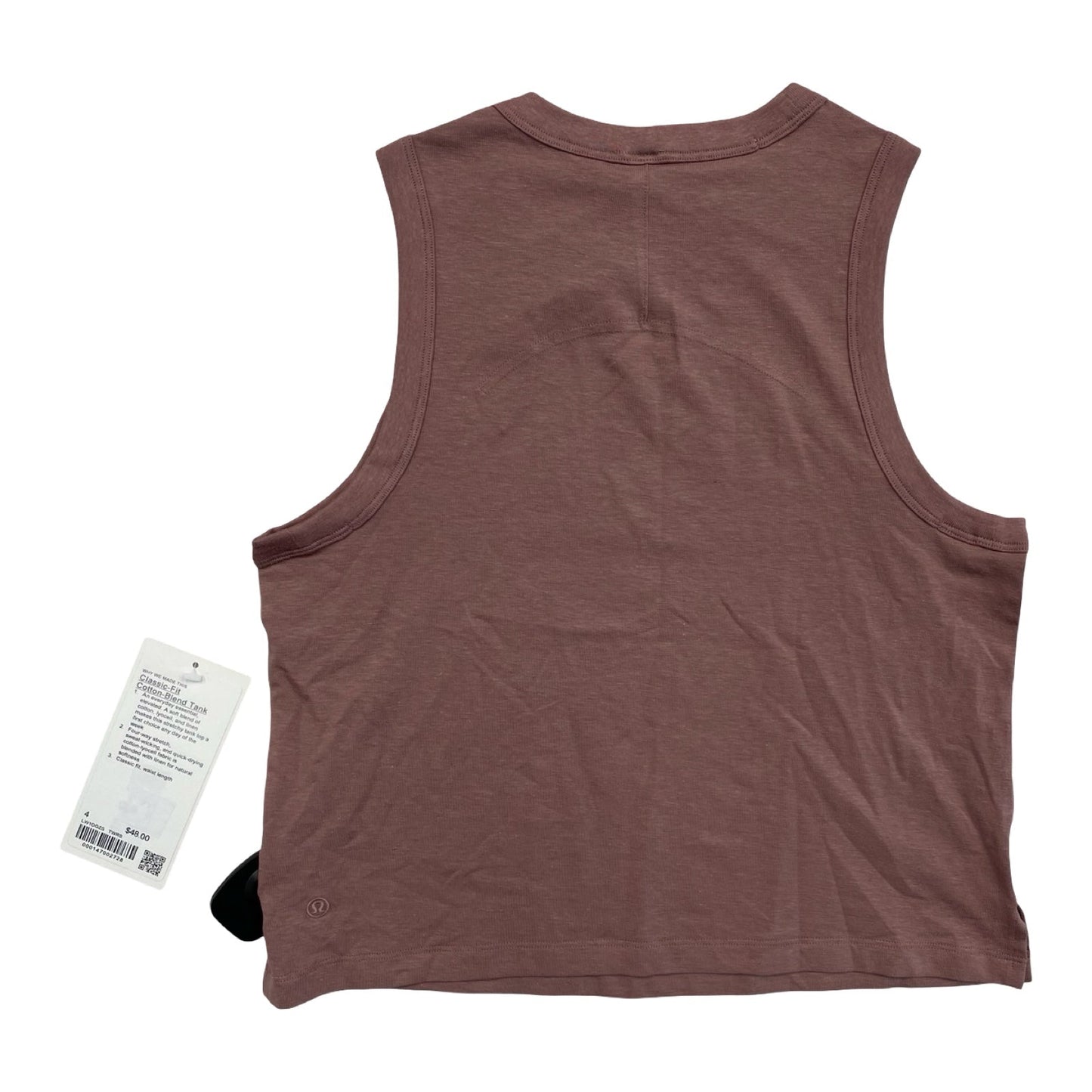 Athletic Tank Top By Lululemon In Brown, Size:4