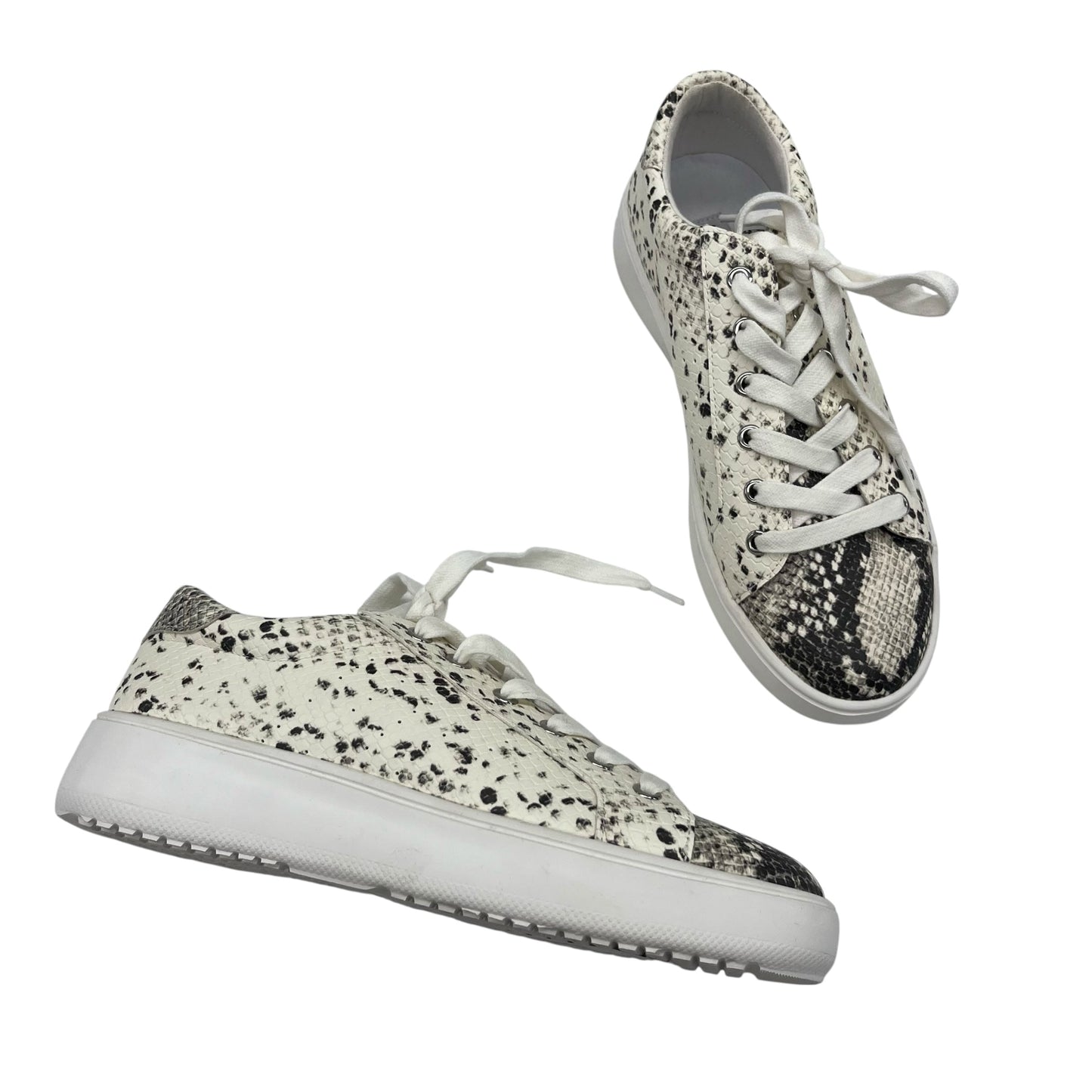Shoes Sneakers By Steve Madden In Snakeskin Print, Size:9