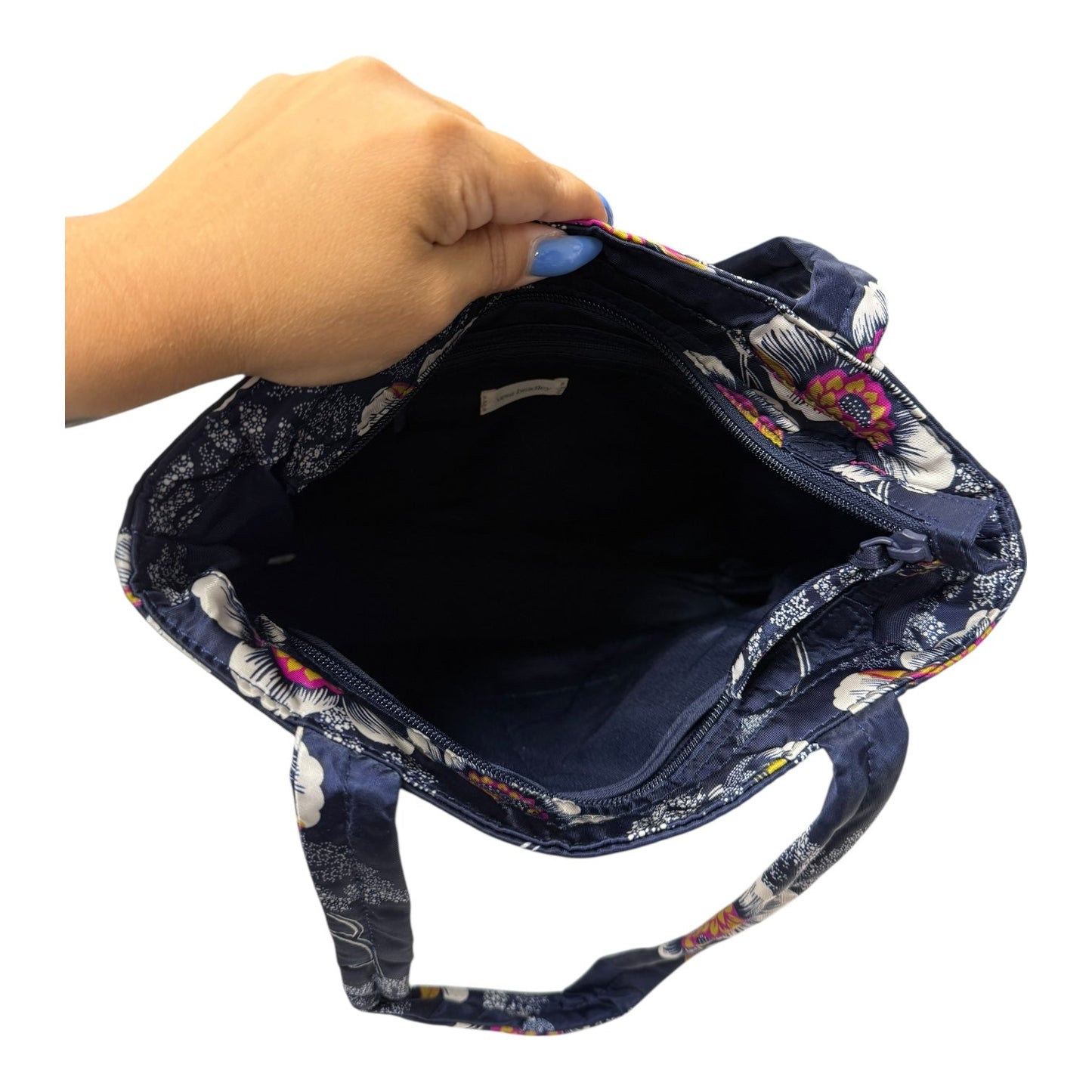 Handbag By Vera Bradley In Blue, Size:Medium