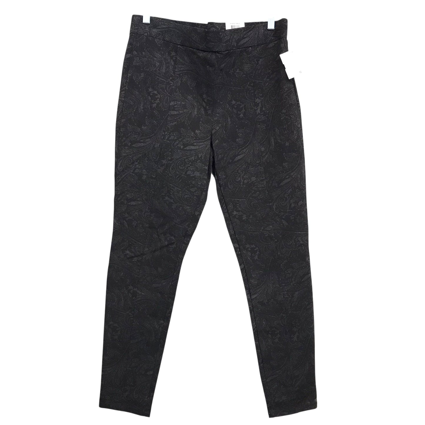 Pants Leggings By Style And Company In Black & Grey, Size:12