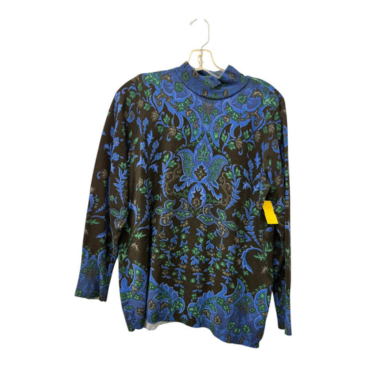 Sweater By Chicos In Blue, Size:L