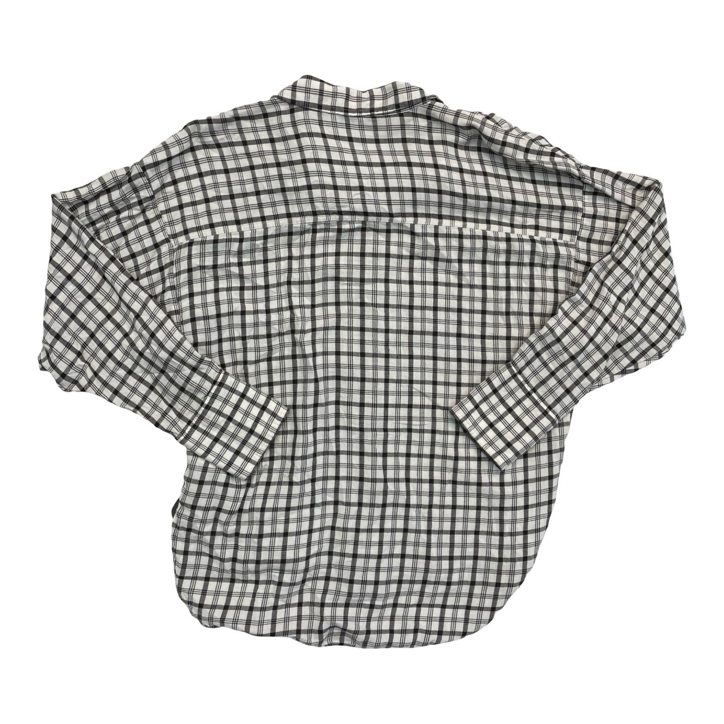 Top Ls By Madewell In Plaid Pattern, Size:M