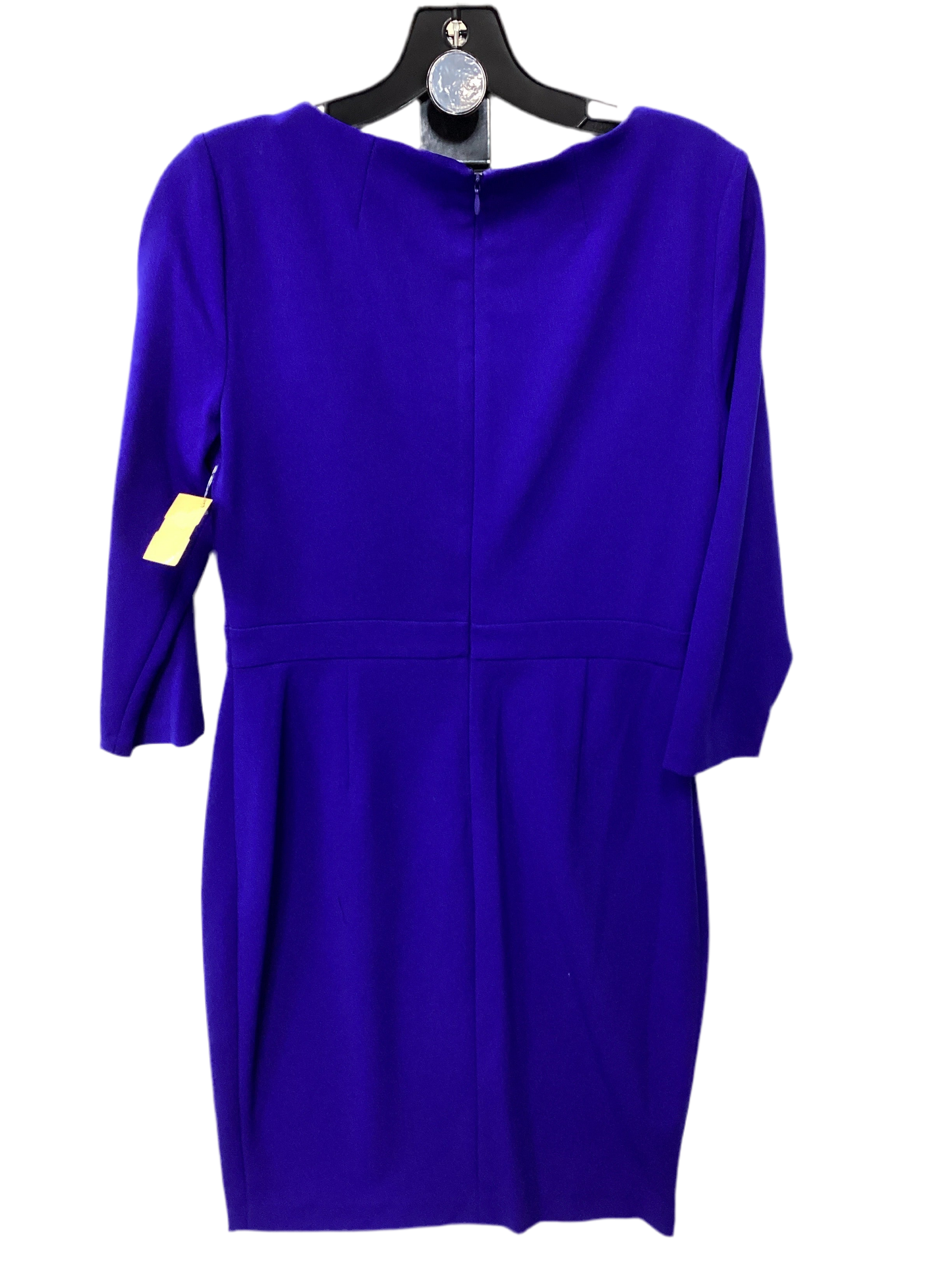 Dress Work By Calvin Klein In Purple, Size:8