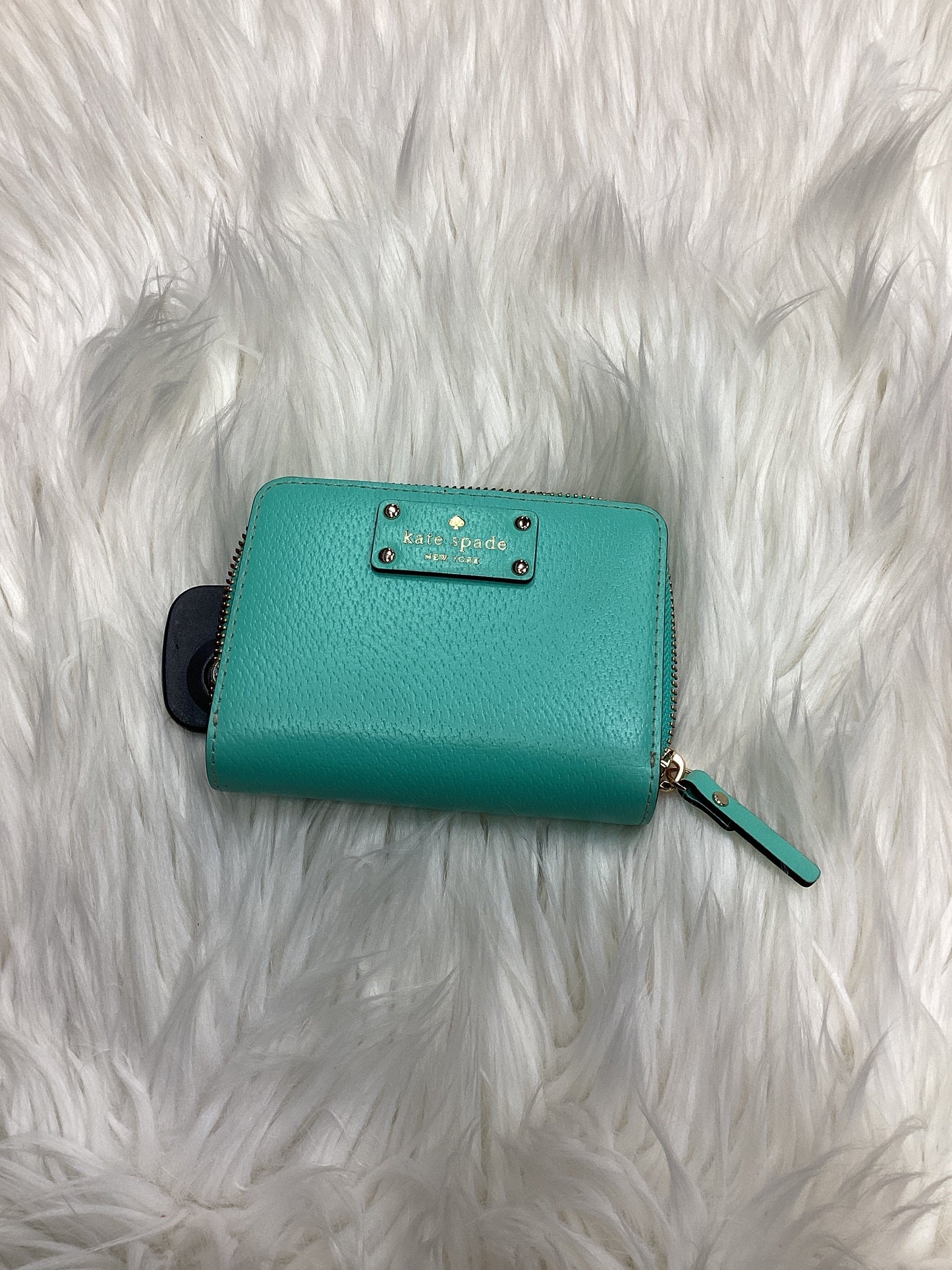 Wallet Designer By Kate Spade In Teal, Size:Medium