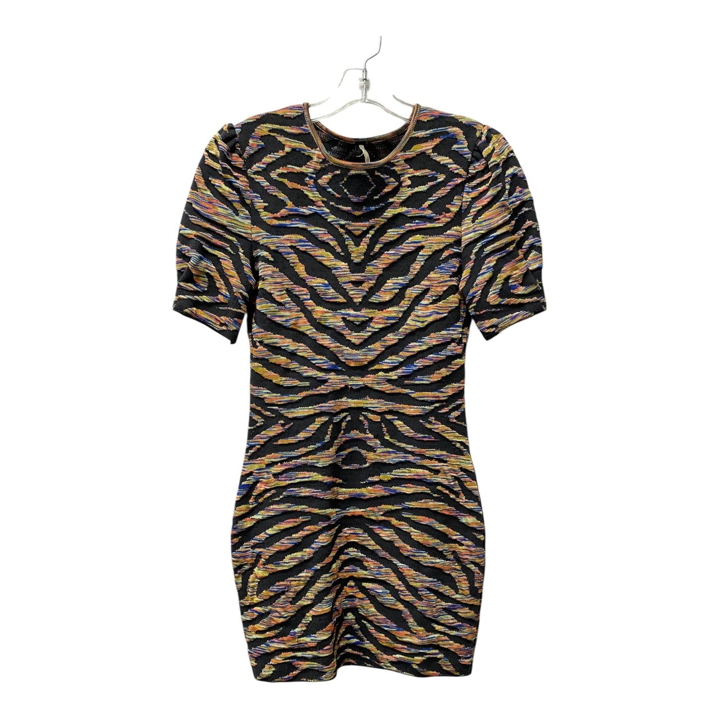 DRESS CASUAL SHORT by FREE PEOPLE In BLACK & YELLOW, Size: XS