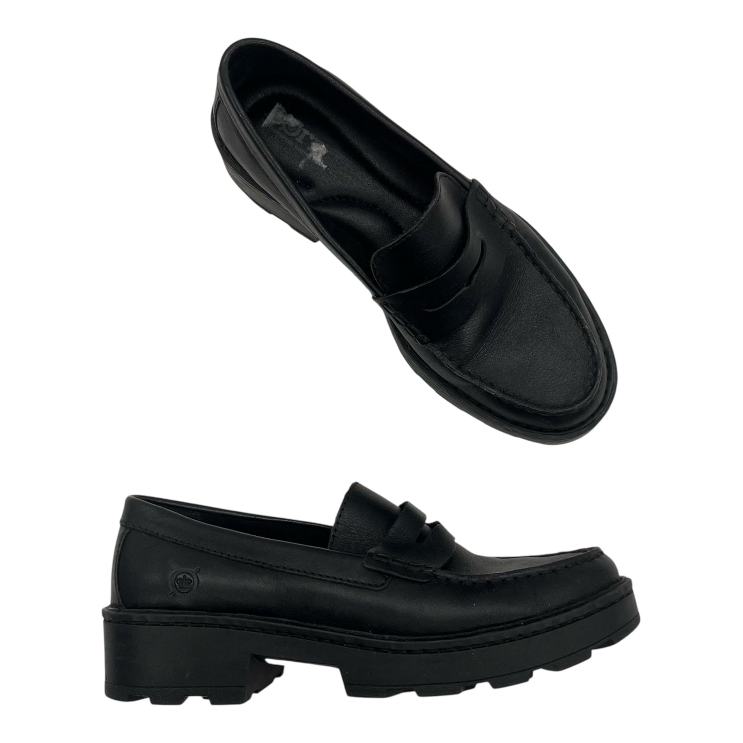 Shoes Flats By Born In Black, Size:6