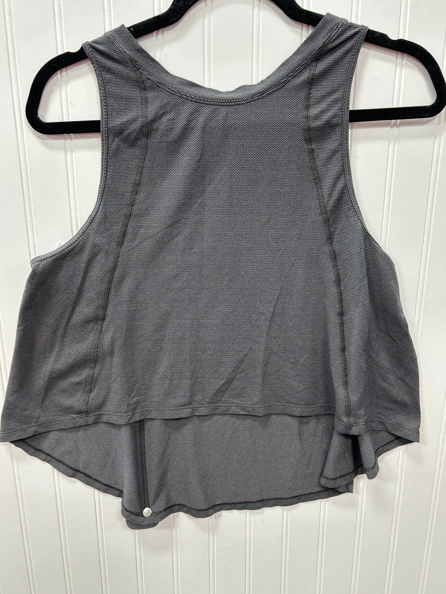 Athletic Tank Top By Lululemon In Grey, Size:M