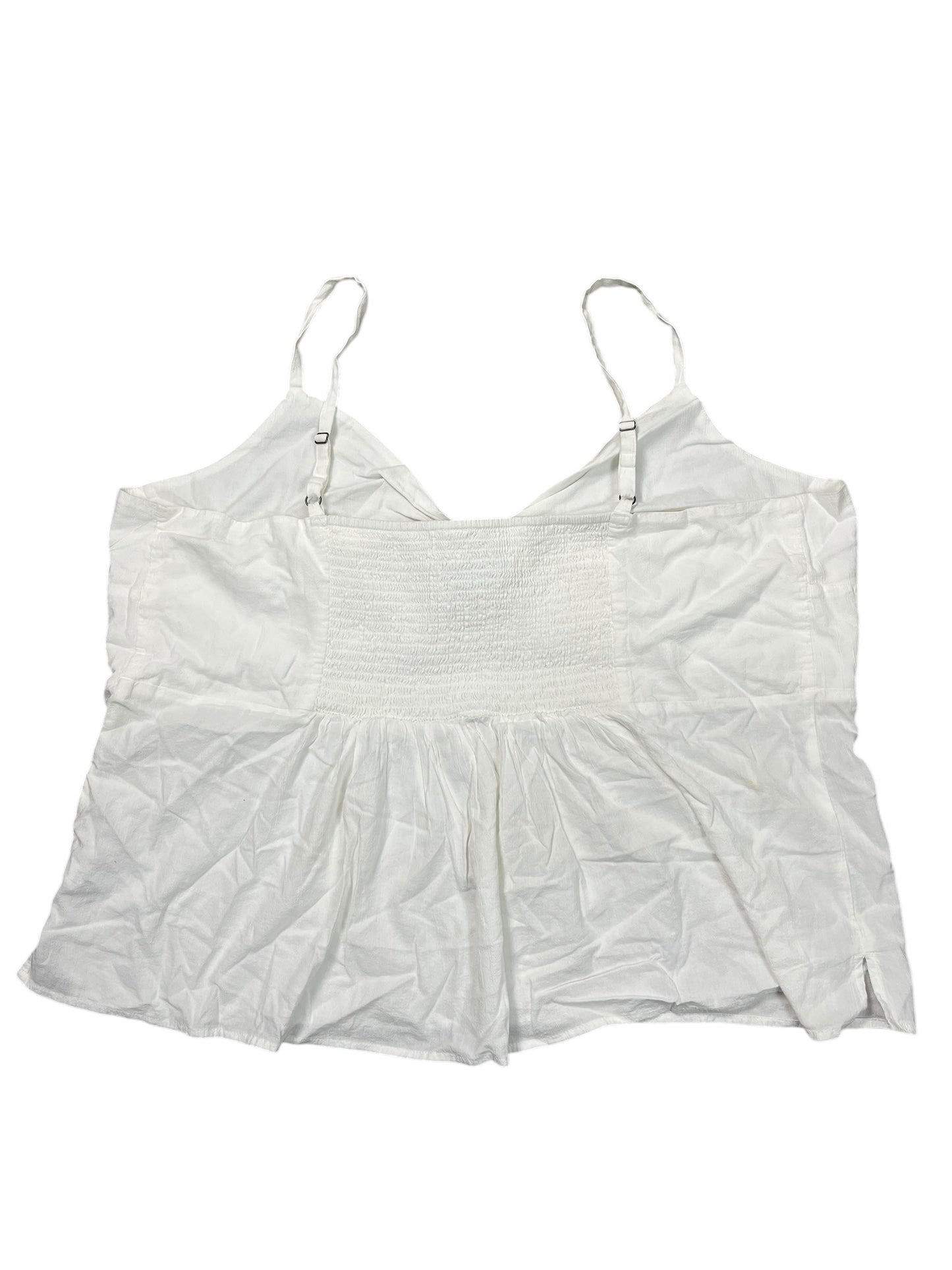 Tank Top By Old Navy In White, Size:3X