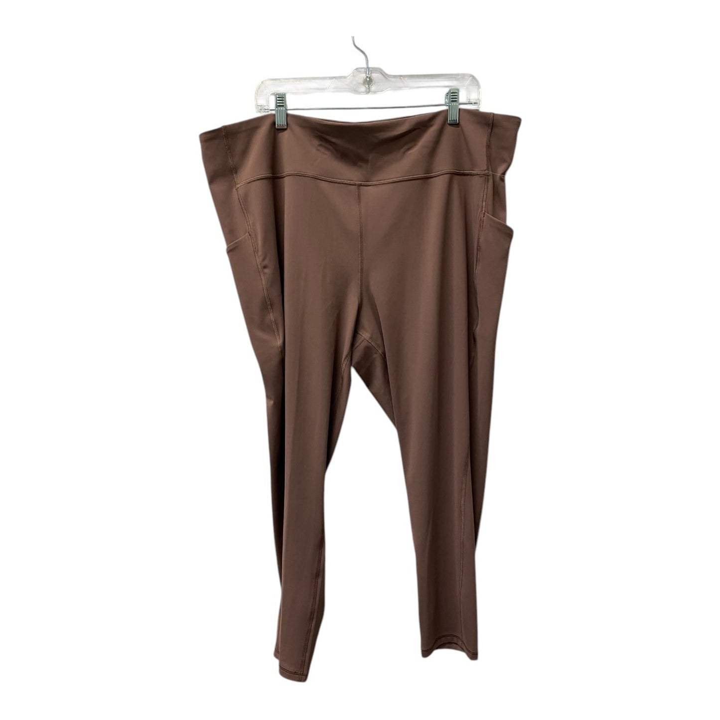 Athletic Capris By Tek Gear In Purple, Size:3X