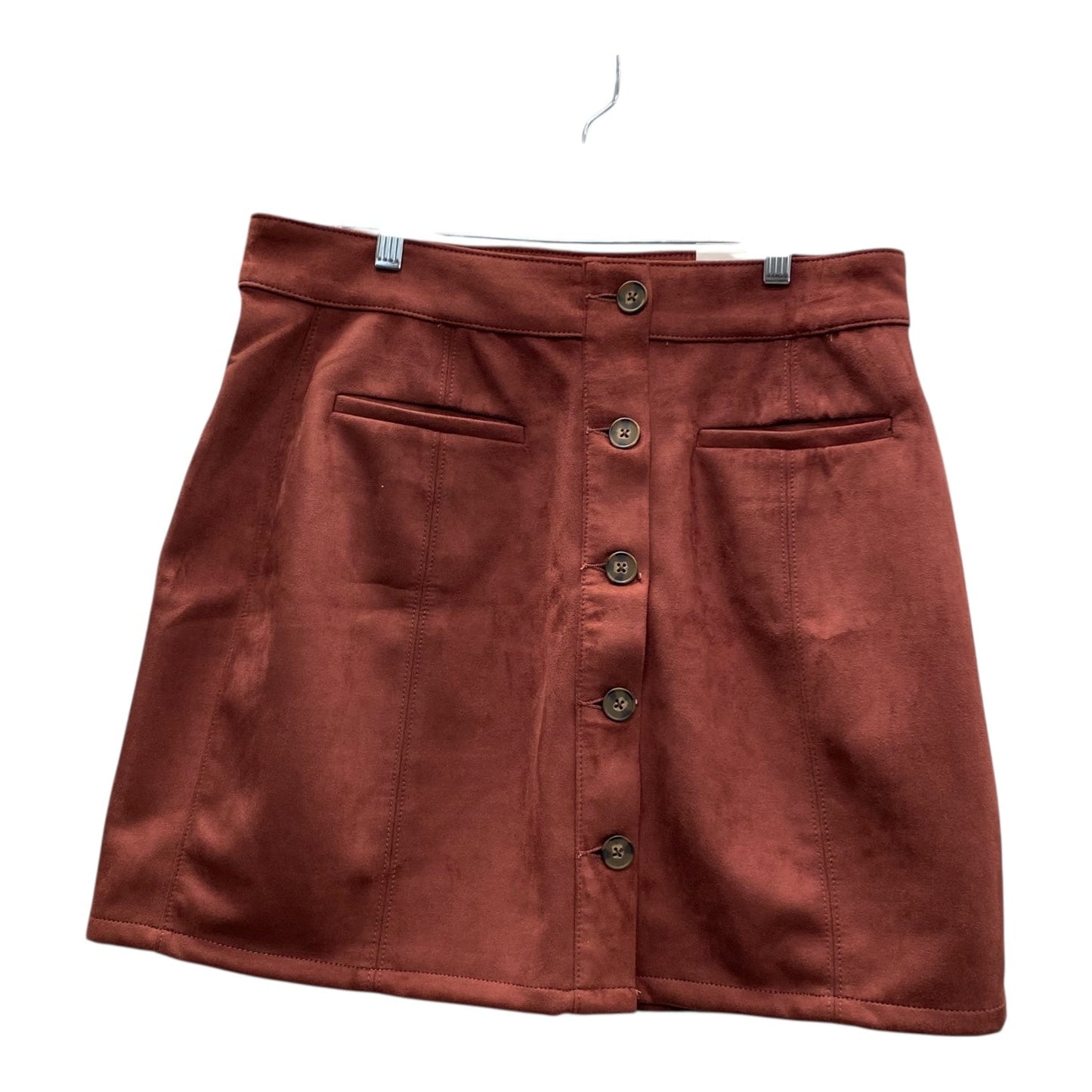 Skirt Mini & Short By Maurices In Maroon, Size:14