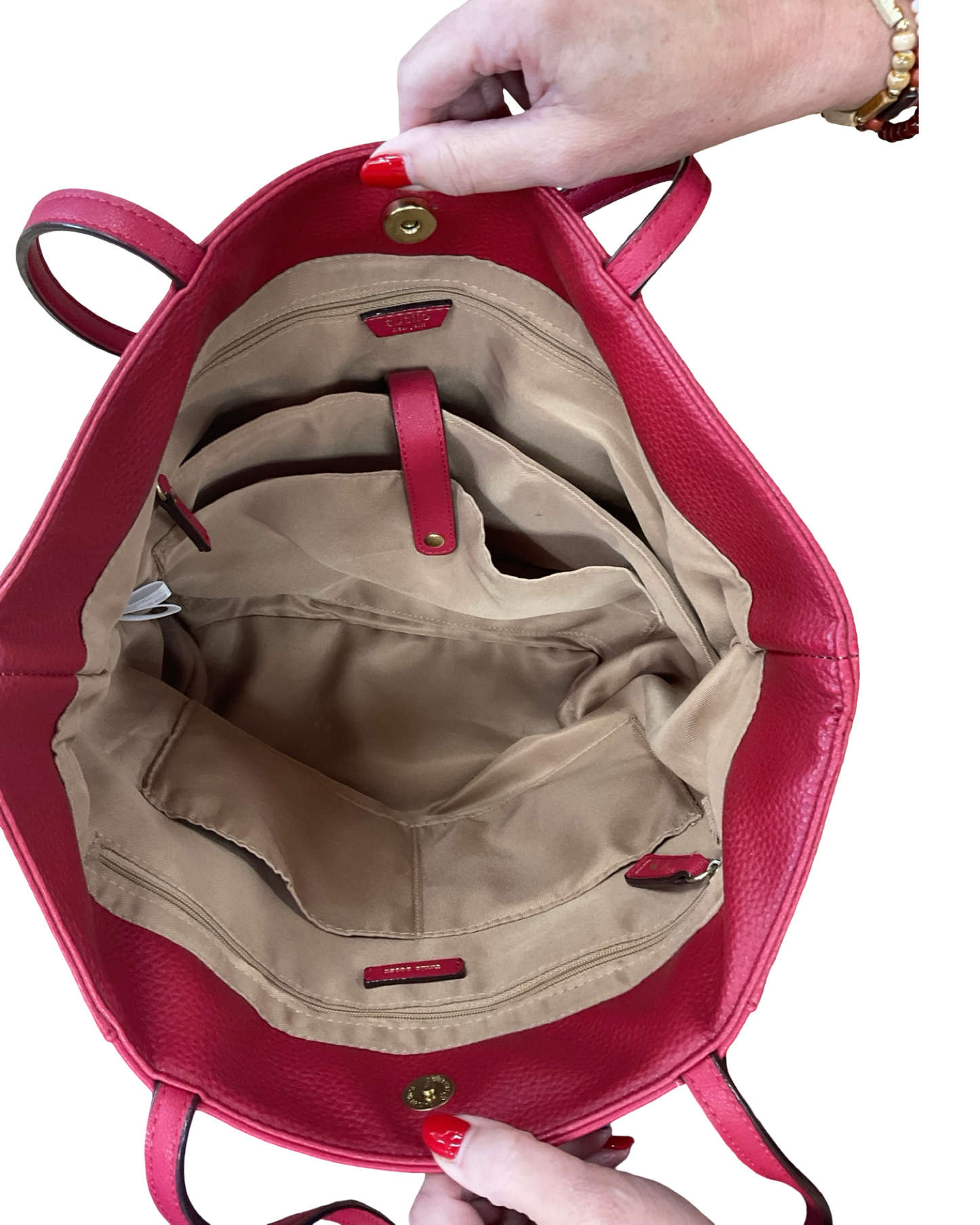 Handbag By Clothes Mentor In Red, Size:Large