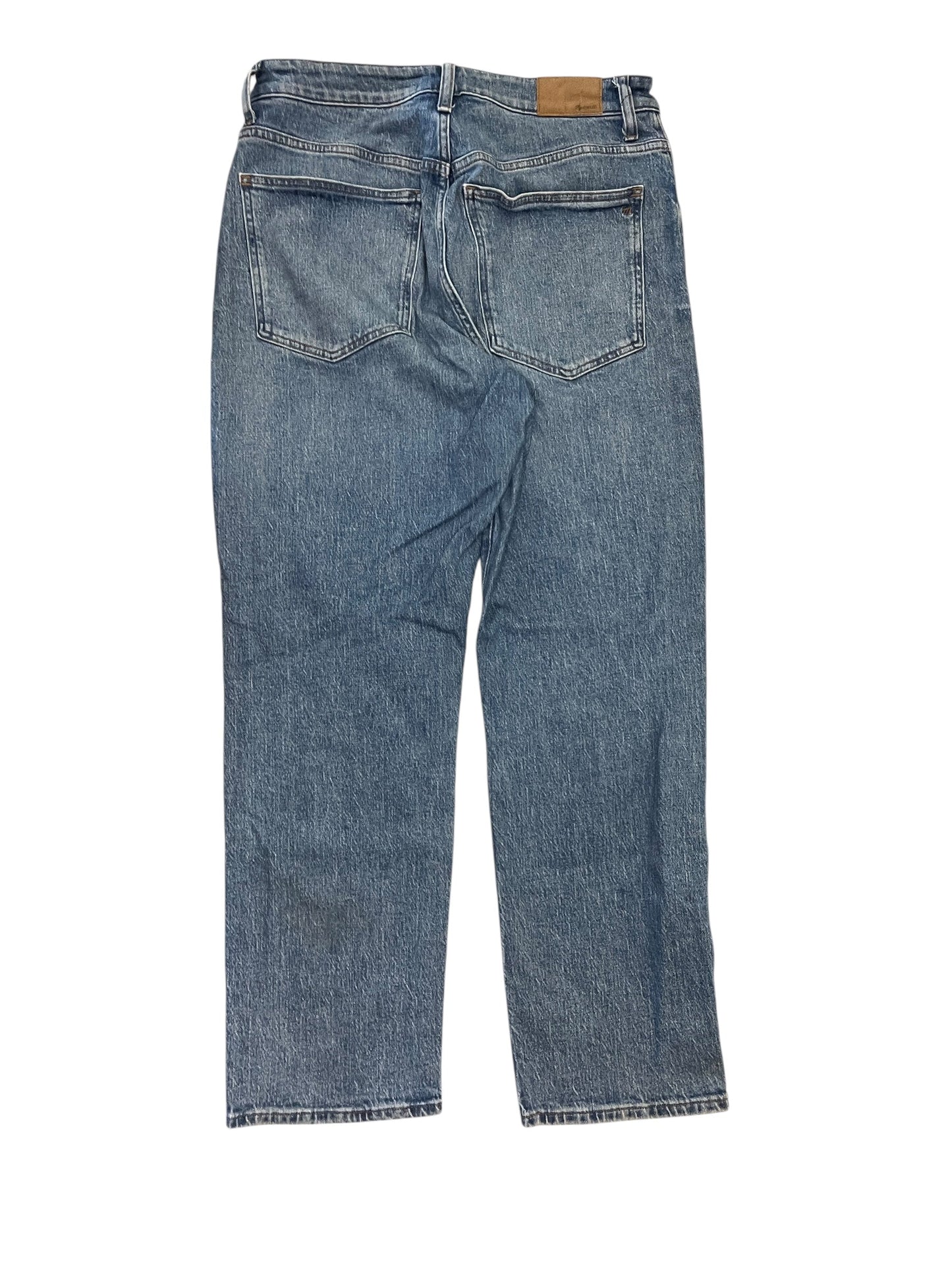Jeans Boot Cut By Madewell In Blue Denim, Size:10