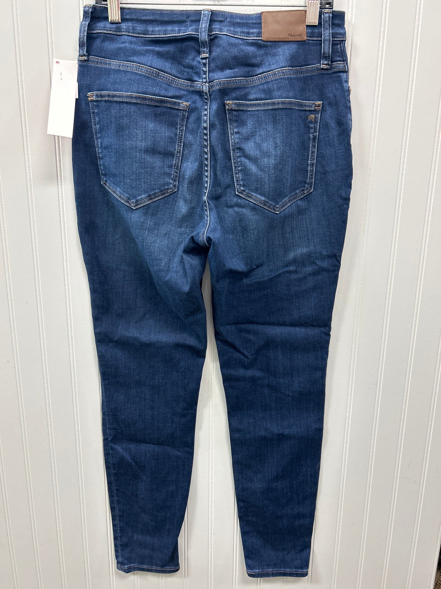 Jeans Skinny By Madewell In Blue Denim, Size:6