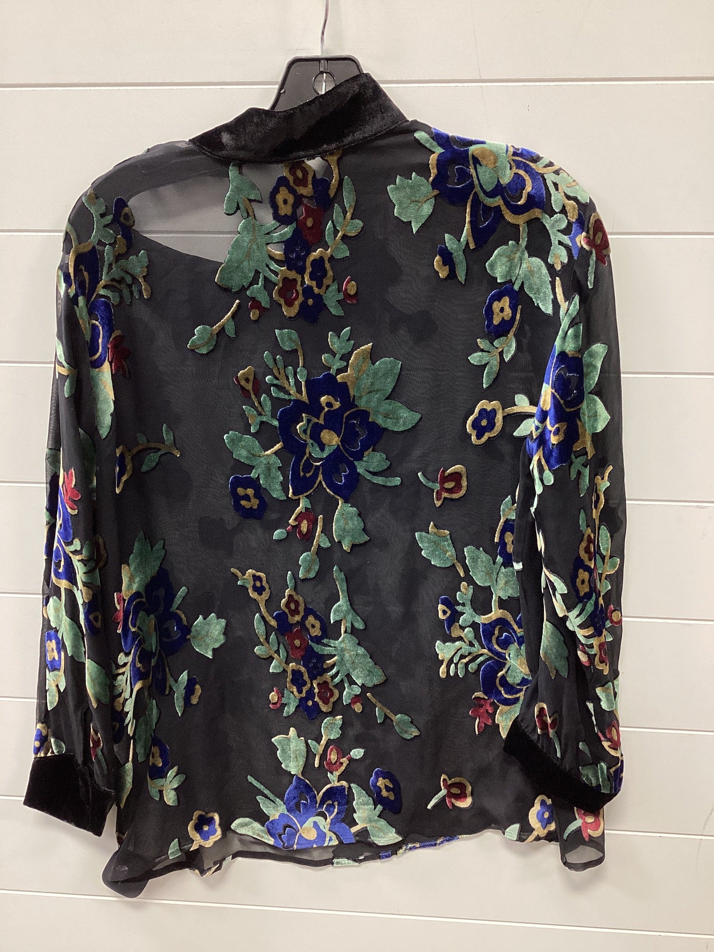 Blouse Ls By Cmb In Black, Size:M