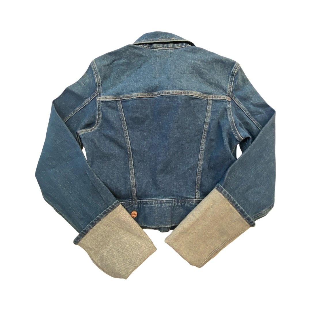 Jacket Denim By Gap In Blue Denim, Size:S