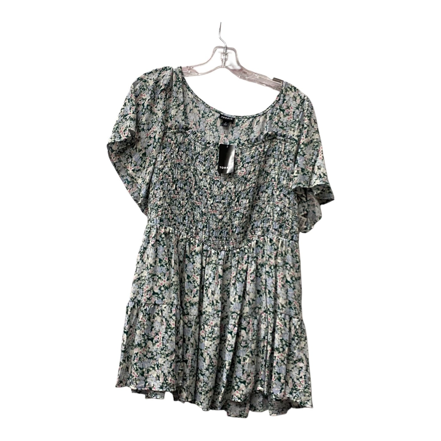 Top Ss By Torrid In Blue, Size:2X