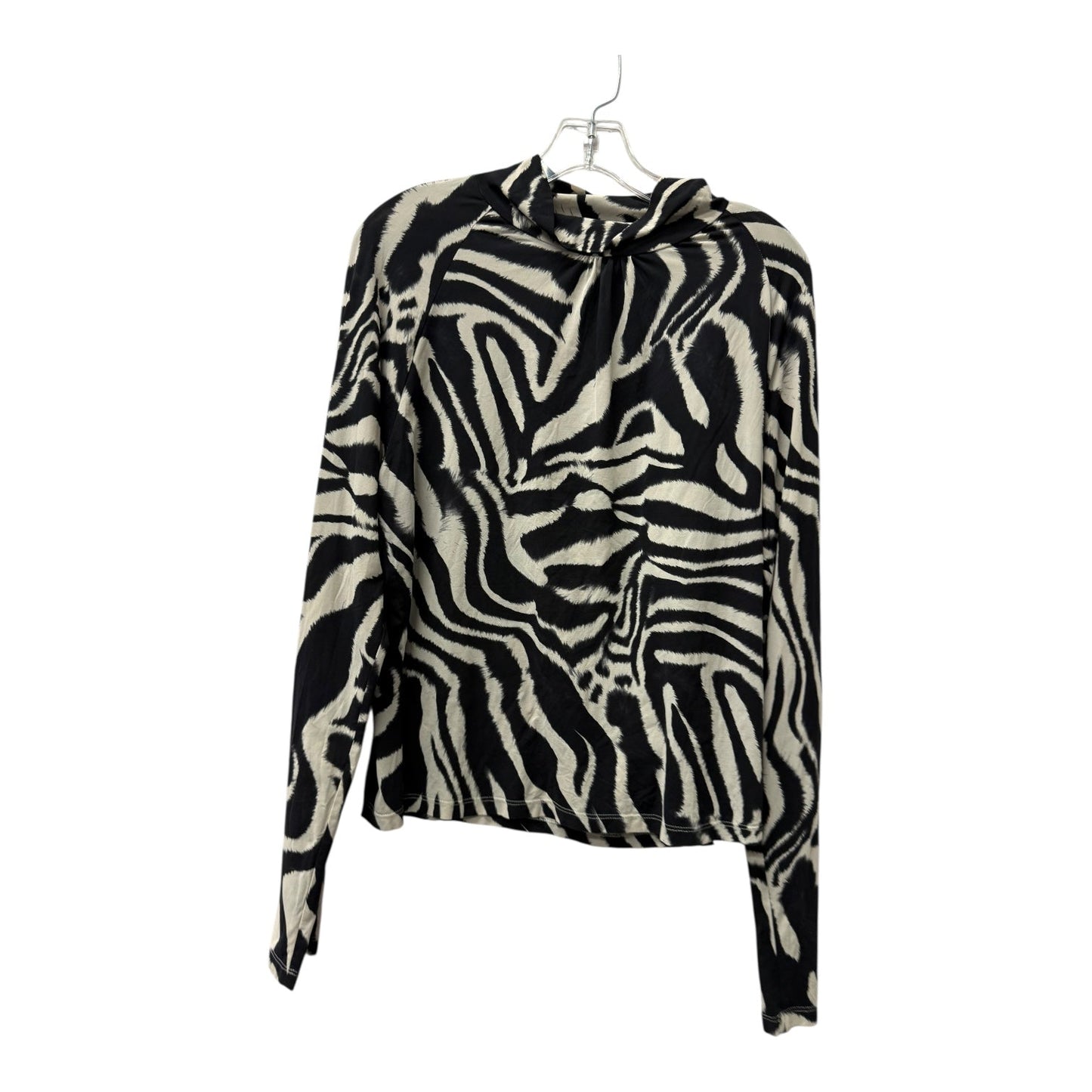 Top Ls By st. john sport In Black, Size:Xl