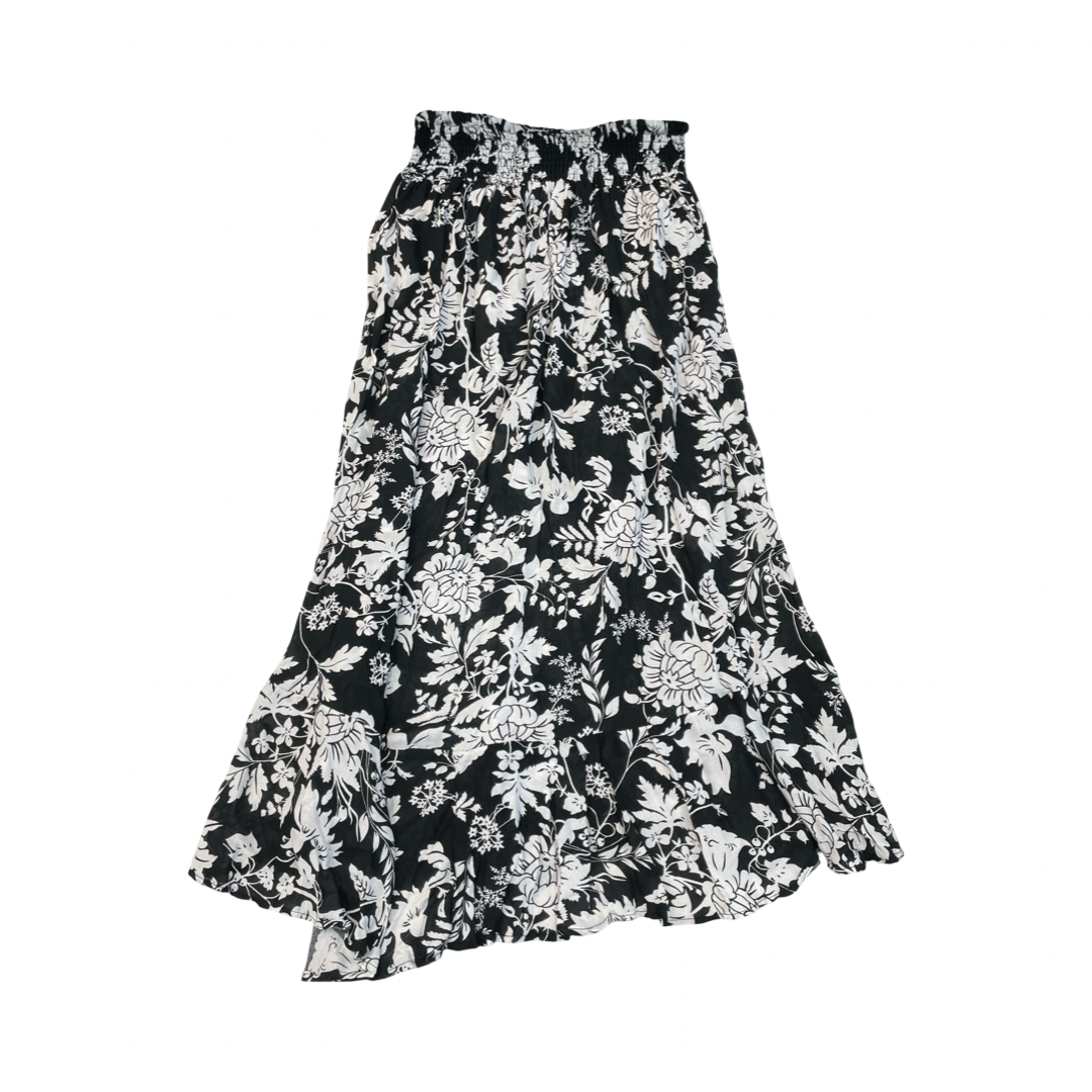 Skirt Maxi By Rachel Zoe In Black & White, Size:Xl